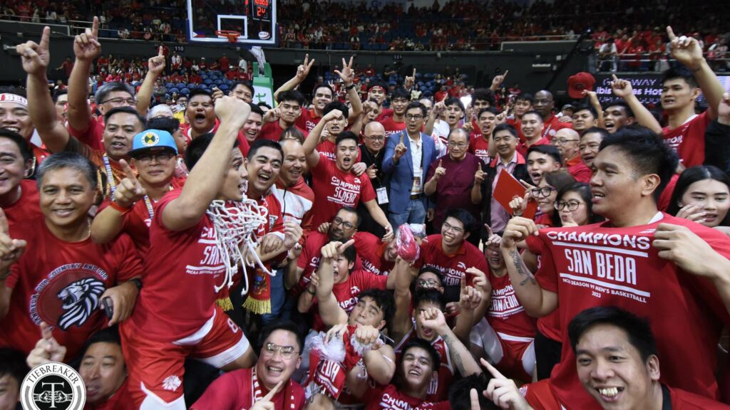 San Beda dedicates NCAA 99 crown to Boybits Victoria, Red Lions of ’91