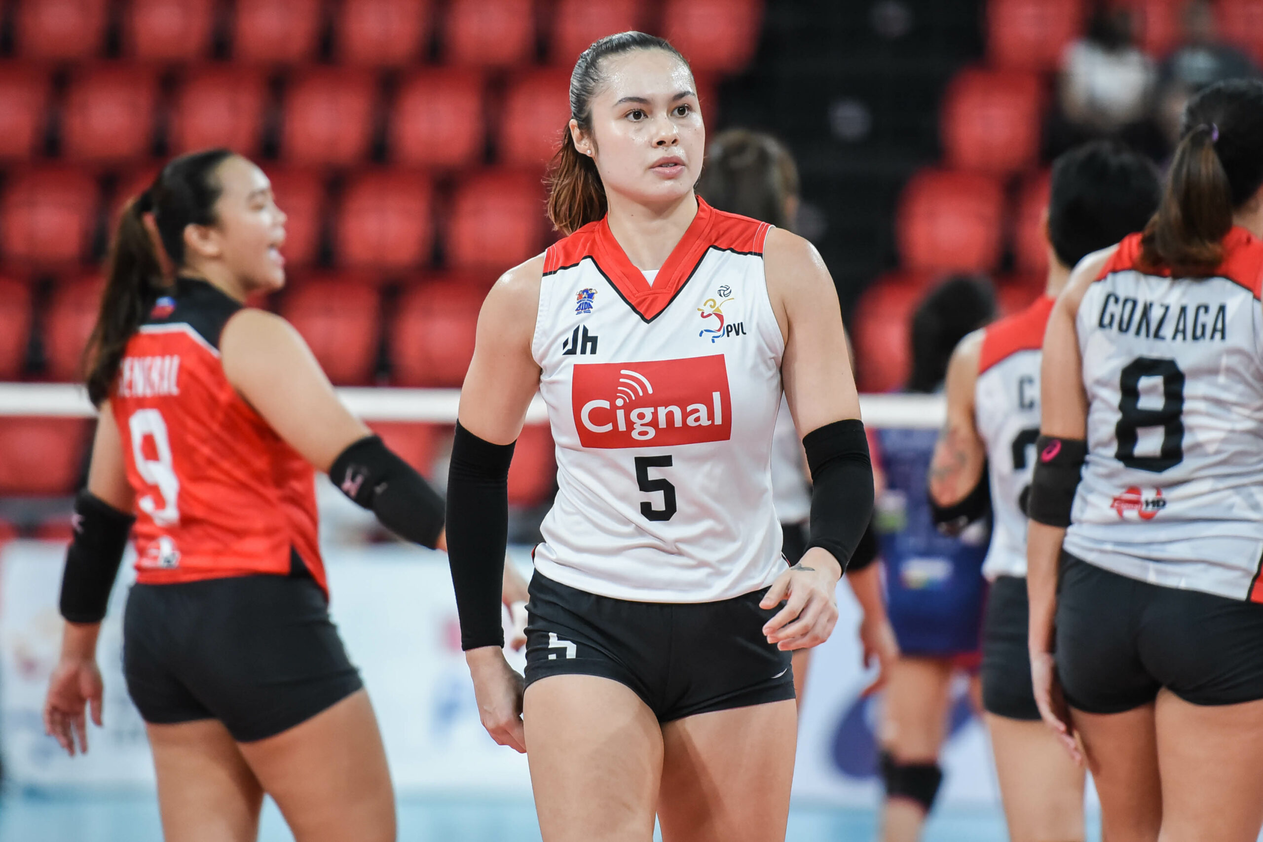 PVL-AFC-Cignal-vs.-Gerflor-Vanie-Gandler-8546-scaled Cignal needs determination over skill against Choco Mucho, says Shaq News PVL Volleyball  - philippine sports news