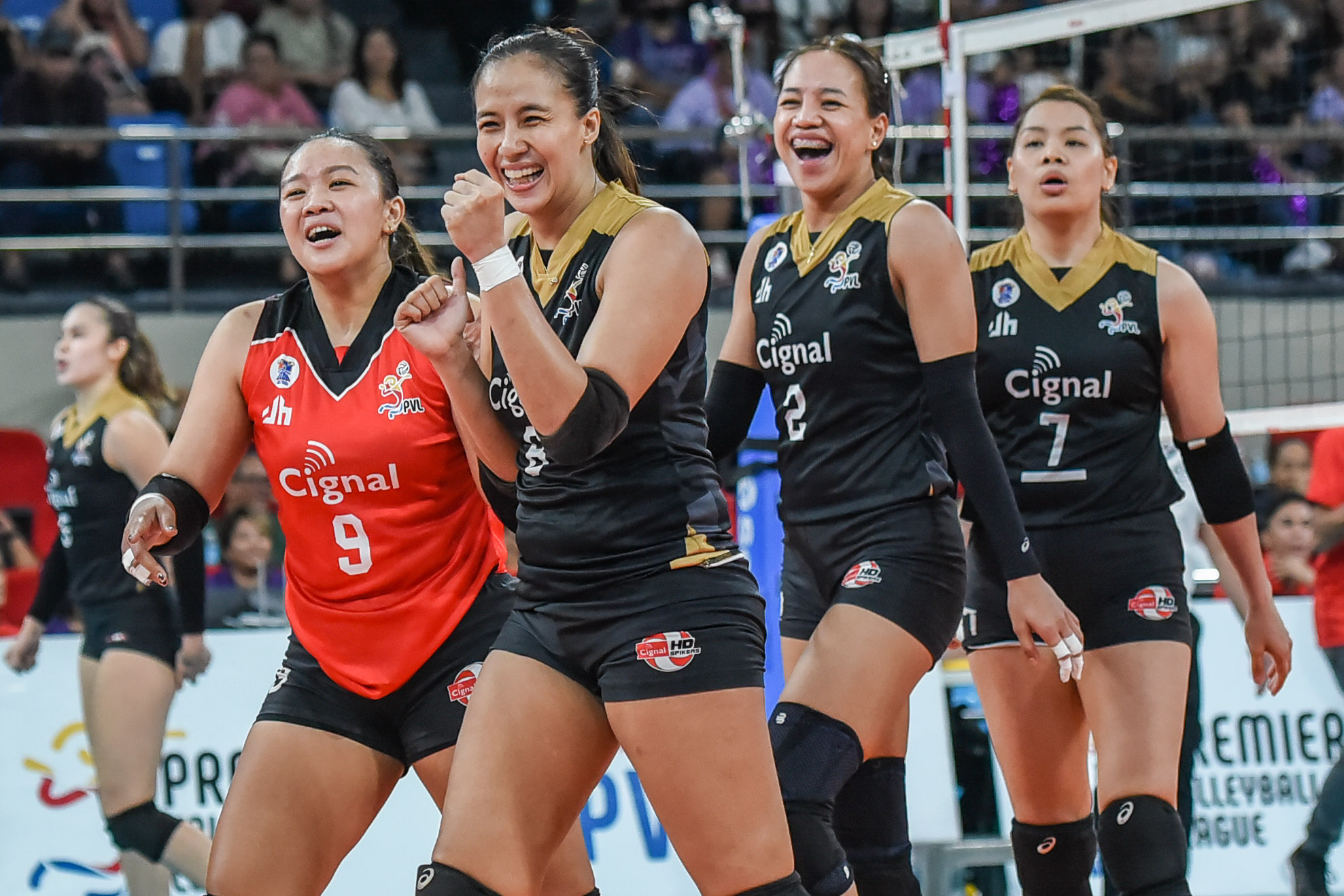 PVL-AFC-Semis-Choco-Mucho-vs.-Cignal-Jov-Gonzaga-2310 PVL: Cignal ends Choco Mucho's 10-game streak in semis opener News PVL Volleyball  - philippine sports news