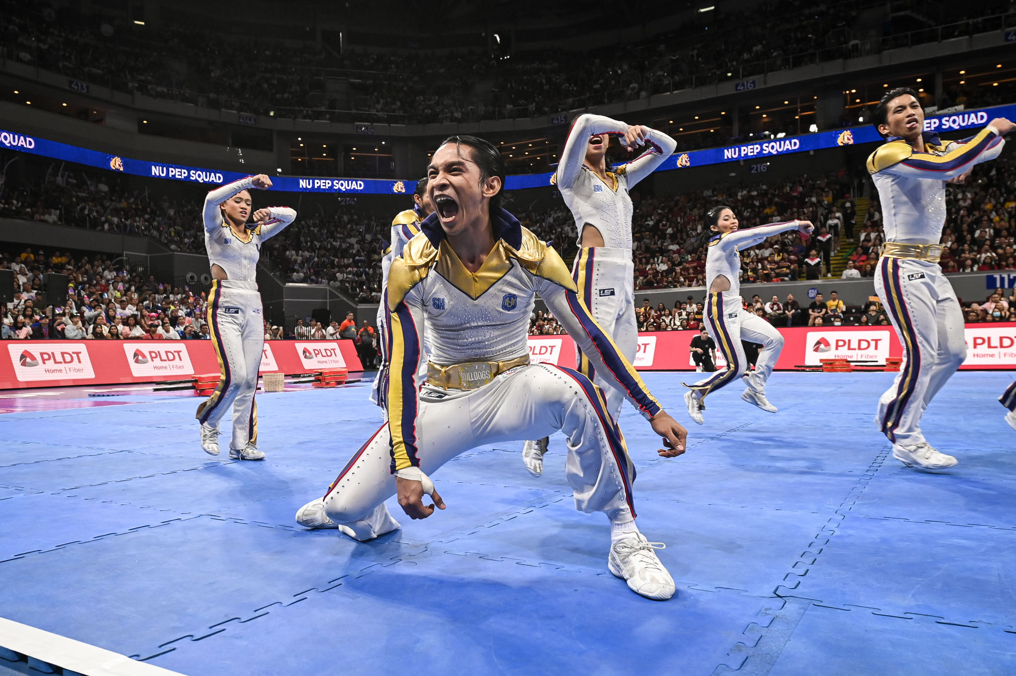 UAAP86-CDC-NU-7041 Elvis-theme falls short, but NU Pep coach, captain confident of gold in UAAP 87 Cheerleading News NU UAAP  - philippine sports news