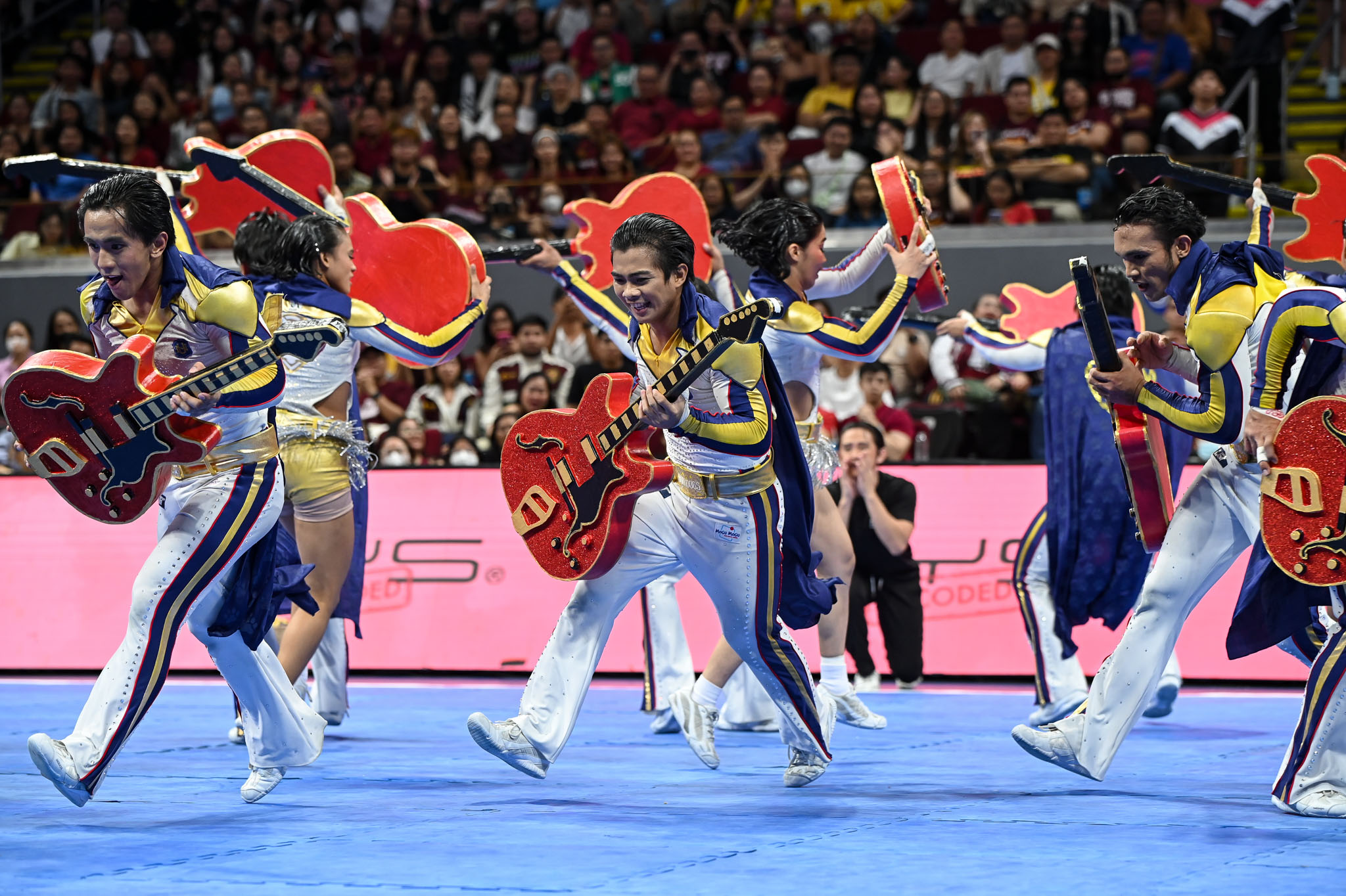 UAAP86-CDC-NU-8294 Elvis-theme falls short, but NU Pep coach, captain confident of gold in UAAP 87 Cheerleading News NU UAAP  - philippine sports news