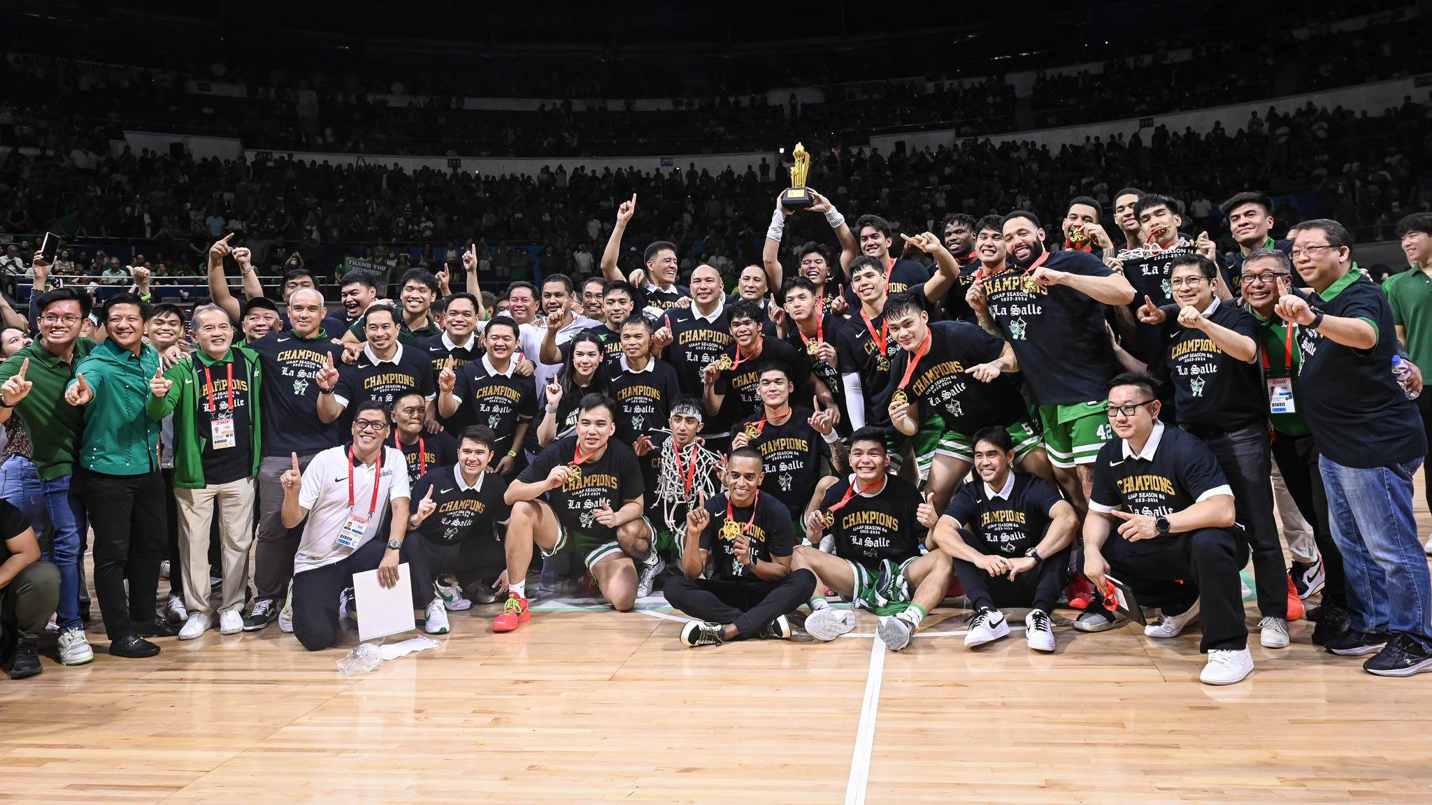 UAAP86-MBB-G3-CHAMPION-DLSU-7394 'Motor Mike' grateful to Topex for turning Phillips bros' dreams into reality Basketball DLSU News UAAP  - philippine sports news
