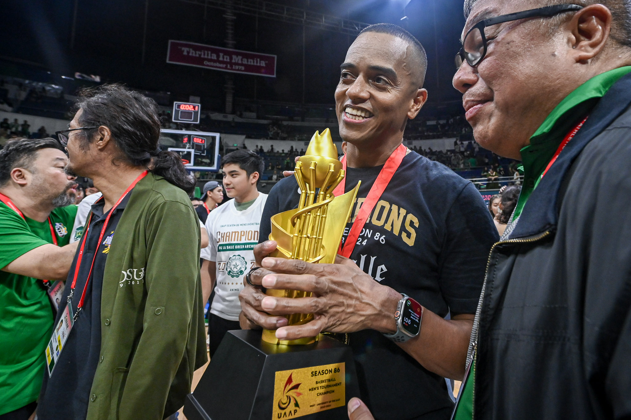 UAAP86-MBB-HC-TOPEX-ROBINSON-2261 Topex deflects all glory to team of 'head coaches' he formed Basketball DLSU News UAAP  - philippine sports news