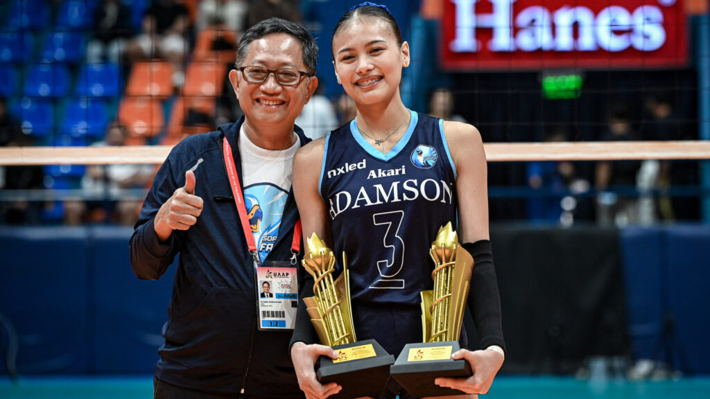 Shaina Nitura becomes first Adamson Falcon to win UAAP Girls' MVP