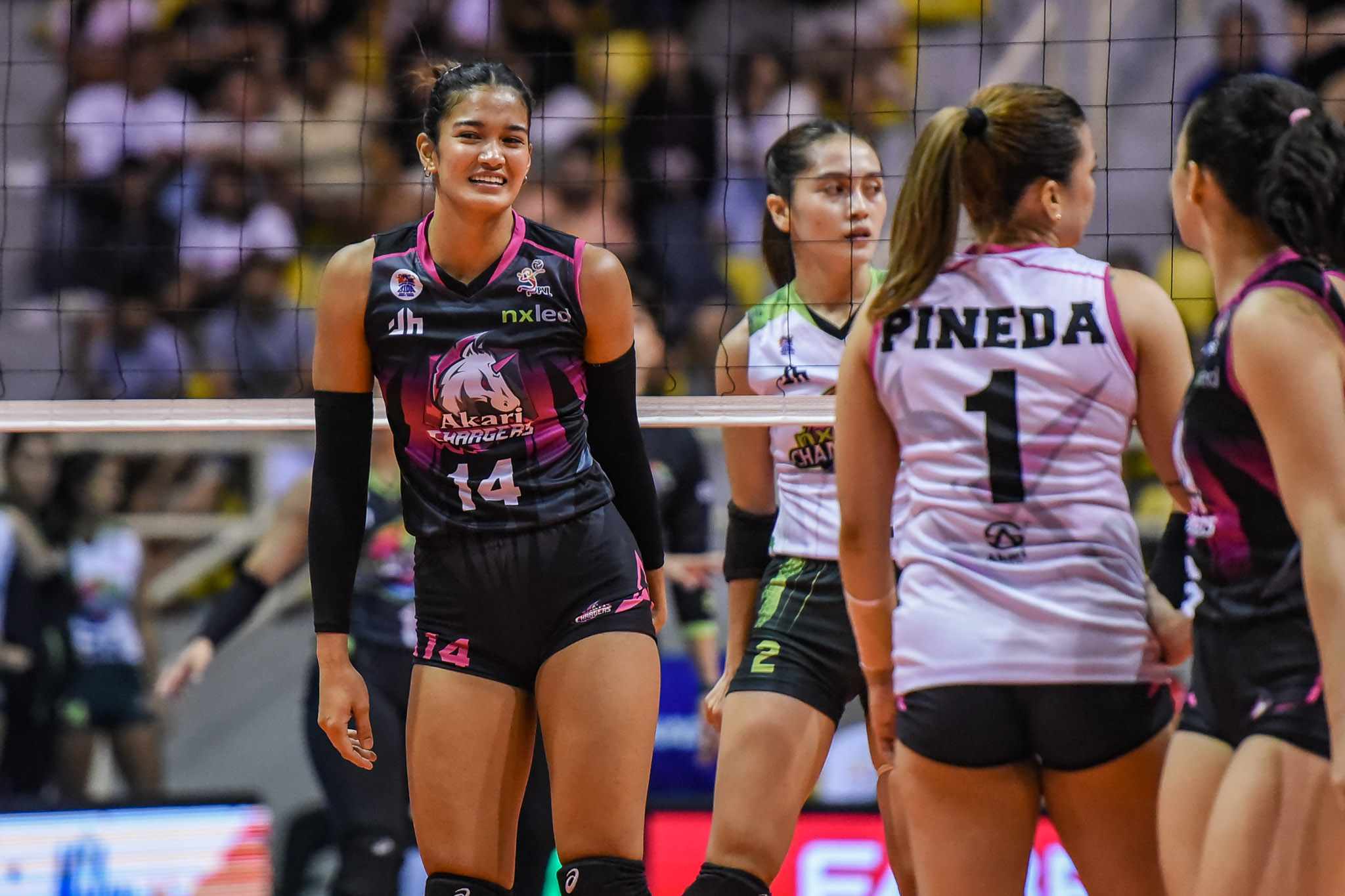Akari bounced back and downed Nxled in the 2024 PVL All-Filipino Conference