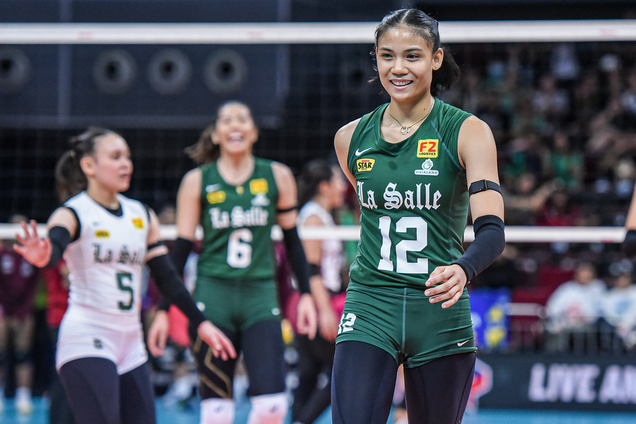 UAAP-86-WVB-DLSU-vs.-UP-Angel-Canino-8195 Sisi Rondina, Eya Laure rekindle on-court chemistry in Alas Alas Pilipinas News PVL Volleyball  - philippine sports news