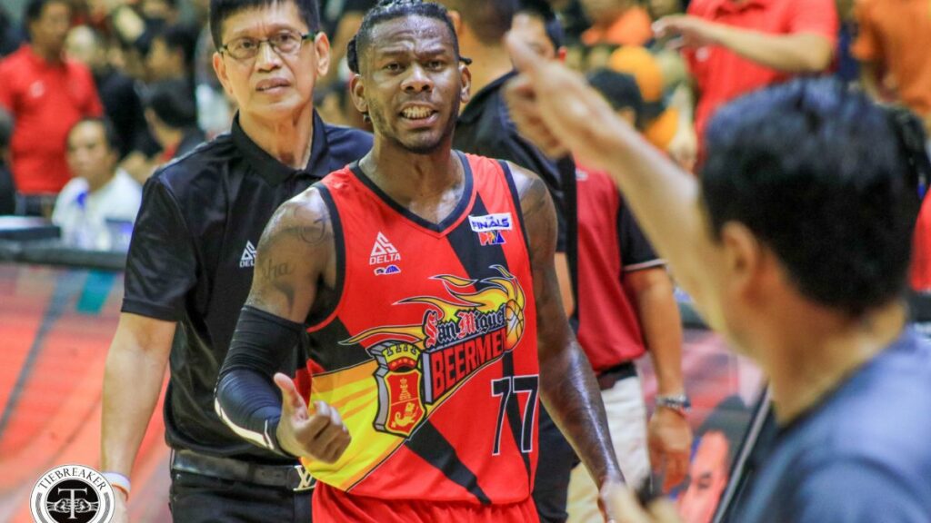 CJ Perez questions reversed foul call versus Cliff Hodge