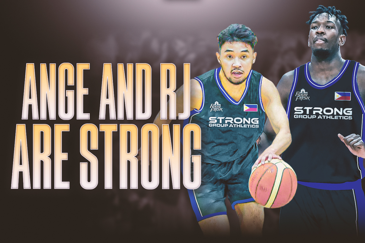 SGA-Angelo-Kouame-and-RJ-Abarrientos-1 Rhenz Abando joins Strong Group for Jones Cup Basketball News  - philippine sports news