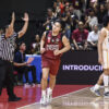 JD Cagulangan on the court for the UP Fighting Maroons in the UAAP Men's Basketball