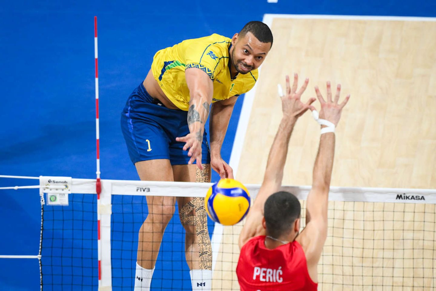 2025-FIVB-MWCH-Brazil-vs-Serbia-Alan-Souza Drazen Luburic leads Serbia’s stunning sweep of Brazil, secures MWCH Round of 16 Spot 2025 FIVB World Men’s Championship News Volleyball - philippine sports news