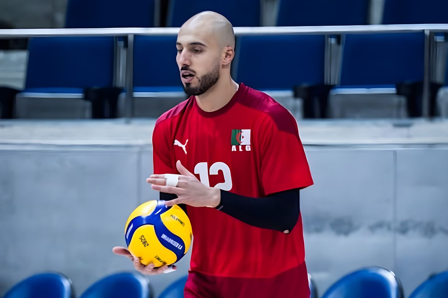 2025-FIVB-MWCH-Ukraine-vs-Algeria-Sidi-Mohamed-Dour Ukraine breaks through, crushes Algeria to stay in MWCH Round of 16 hunt 2025 FIVB World Men’s Championship News Volleyball - philippine sports news