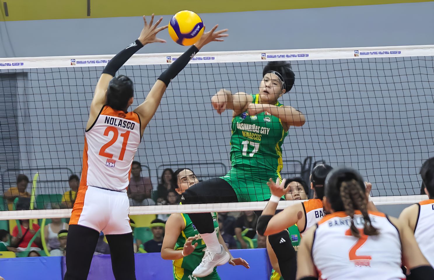 2025-MPVA-Dasmarinas-vs-Quezon-Cham-Maaya Marsh, Alinsug power NU-backed Dasma past reigning MPVA champ Quezon MPVA News Volleyball - philippine sports news