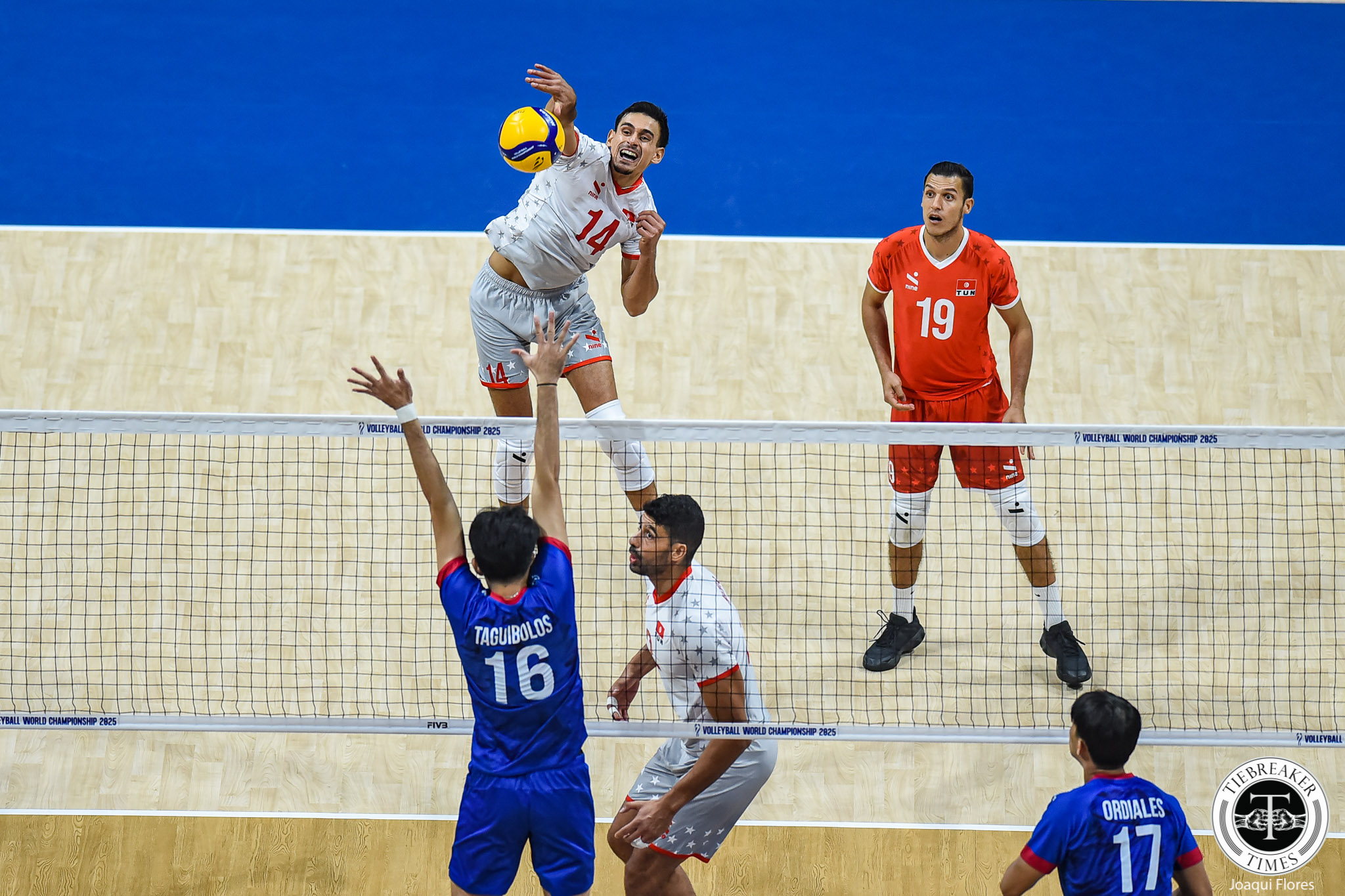 FIVB-MWCH-Philippines-vs.-Tunisia-Oussama-Ben-Romdhane-4831 Bagunas shines in return, but Tunisia sweeps Alas Men in World Championship opener 2025 FIVB World Men’s Championship Alas Pilipinas News Volleyball - philippine sports news