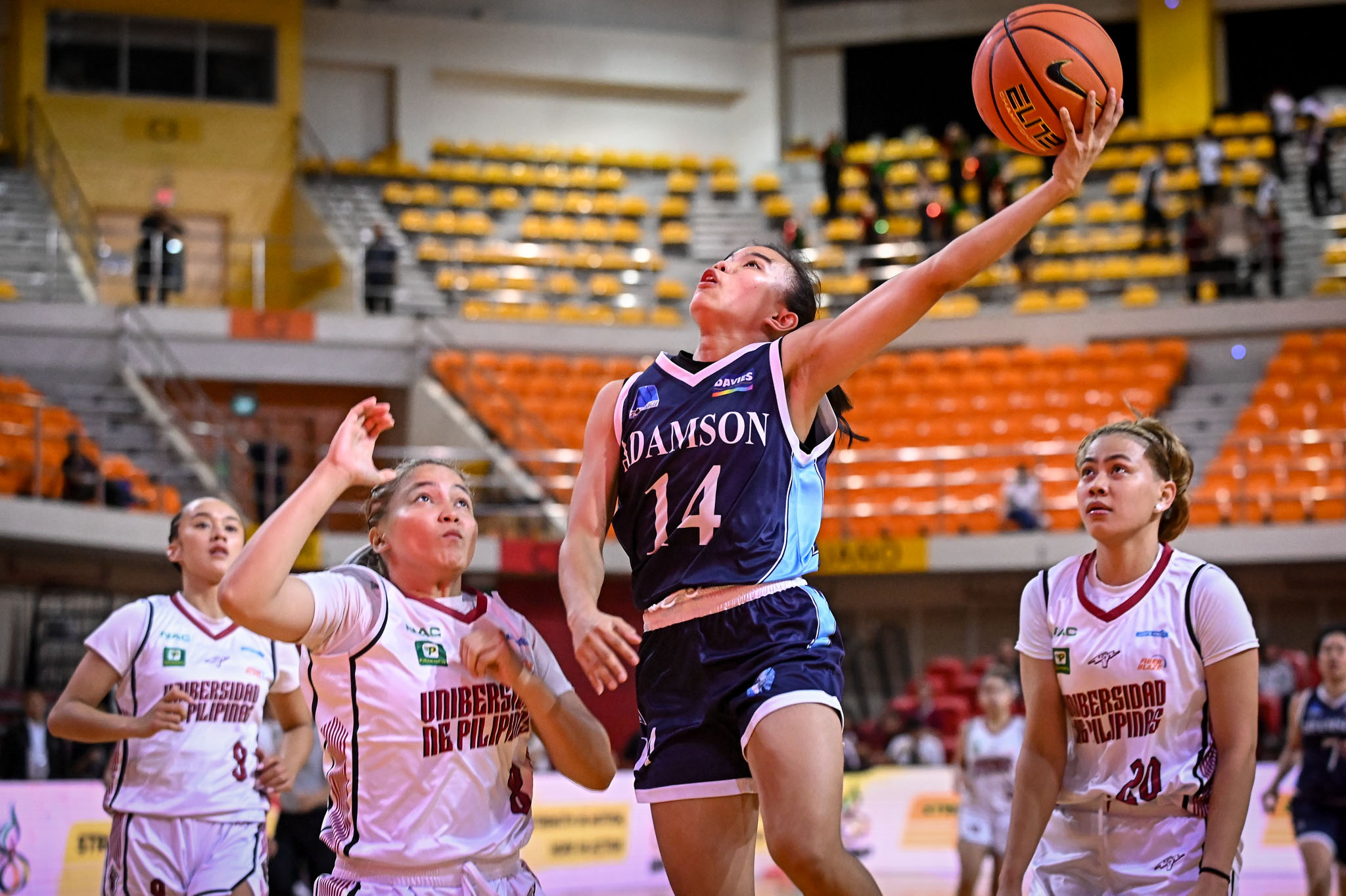UAAP-88-WBB-AdU-vs.-UP-Elaine-Etang-4060 Nolasco, Ozar drill clutch shots as UP staves off Adamson to open UAAP Women's Basketball run AdU Basketball News UAAP UP - philippine sports news