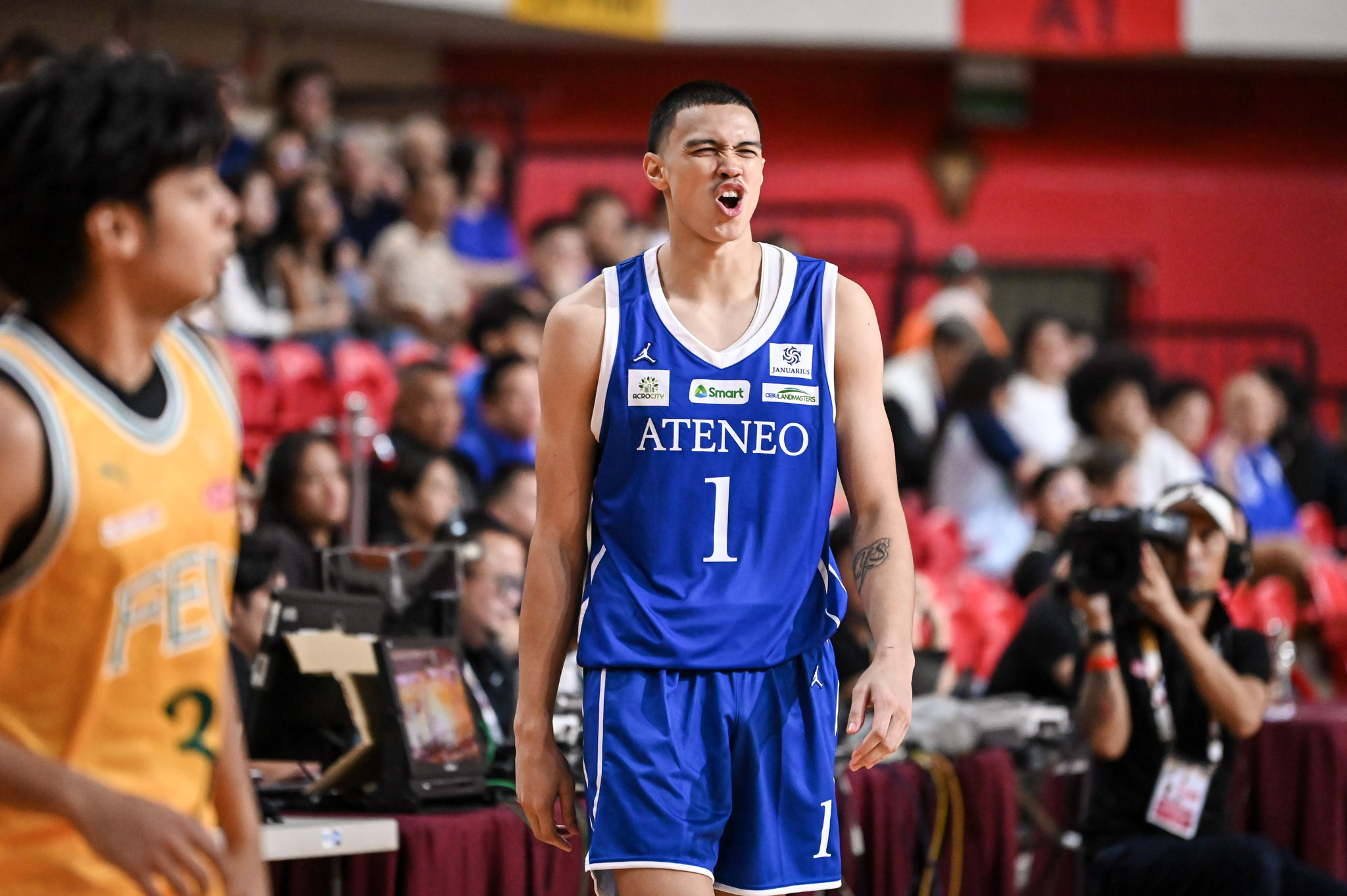 UAAP88-MBB-Kymani-Ladi-6814 Jared Bahay, Ky Ladi deliver in clutch as Ateneo tops FEU in OT to open UAAP Men's Basketball ADMU Basketball FEU News UAAP - philippine sports news