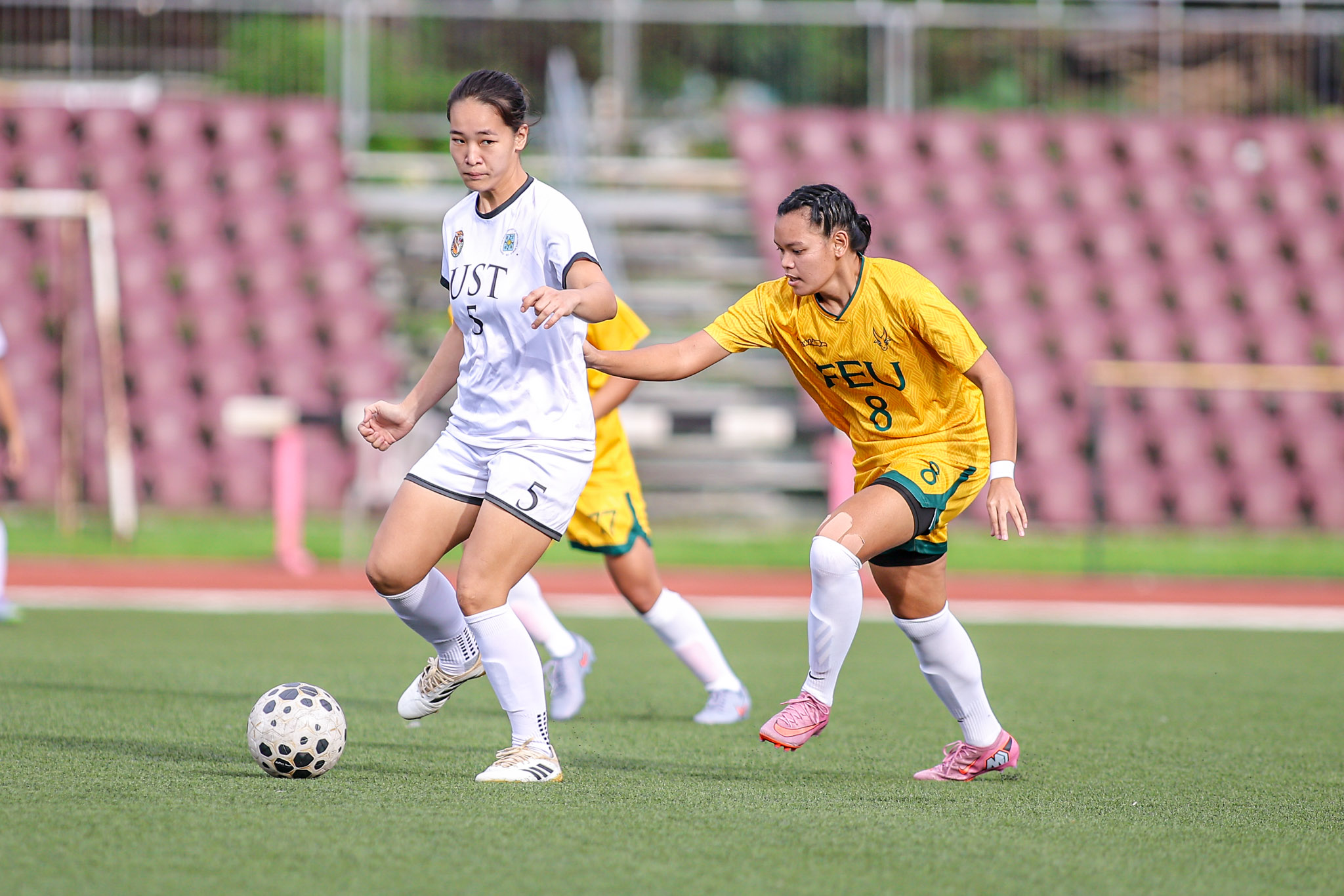 UAAP-S88-WFB-FEU-vs-UST-Rica-Gerona-1 FEU books UAAP Women's Football Final return, eliminates UST FEU Football News UAAP UST - philippine sports news
