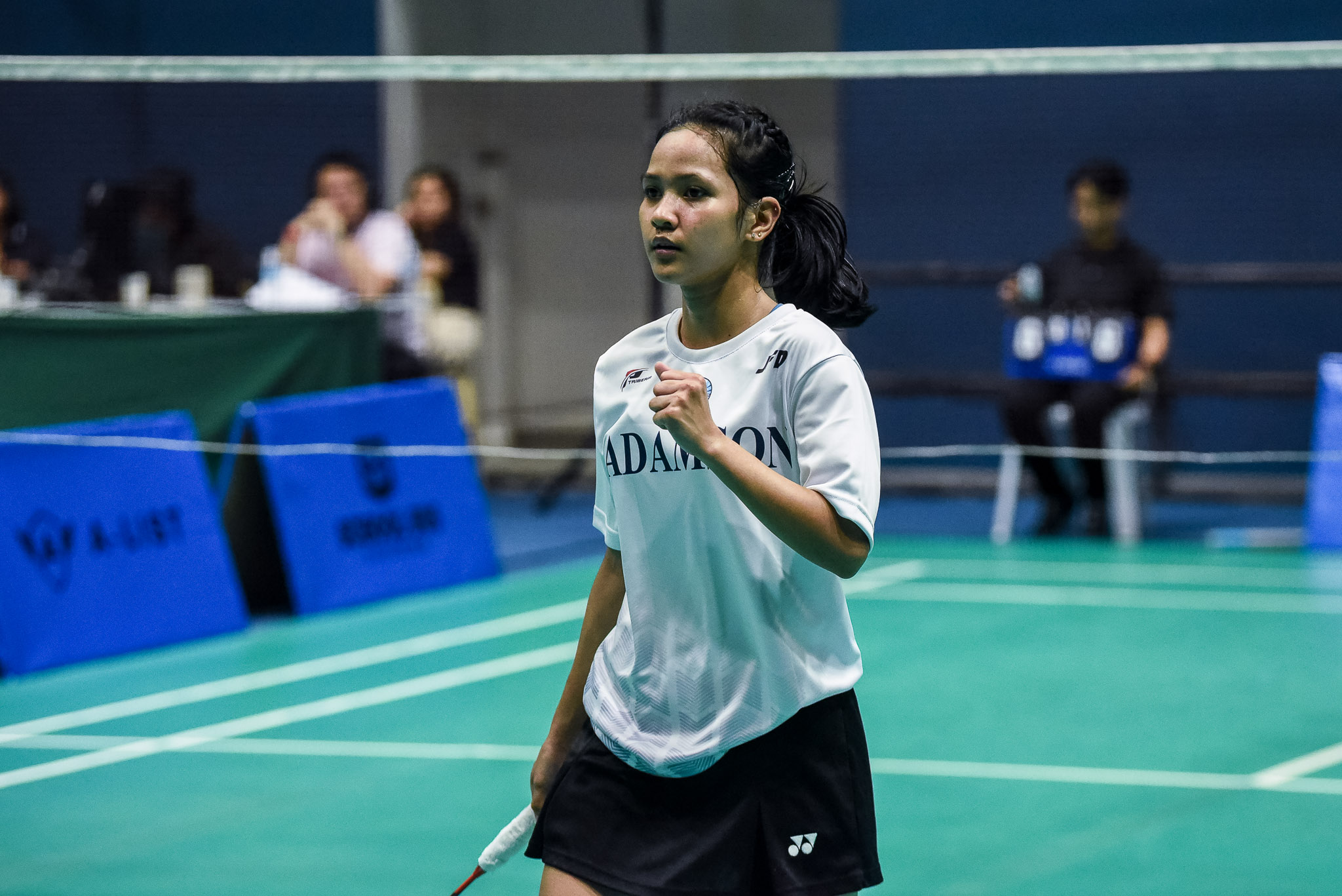 UAAP-Season-88-Badminton-ADU-vs-UP-Key-Aubrey-A-Fuerte-8790 Jochelle Alvarez makes triumphant UAAP Women's Badminton singles comeback as Ateneo fends off NU ADMU AdU Badminton DLSU News NU UAAP UP UST - philippine sports news