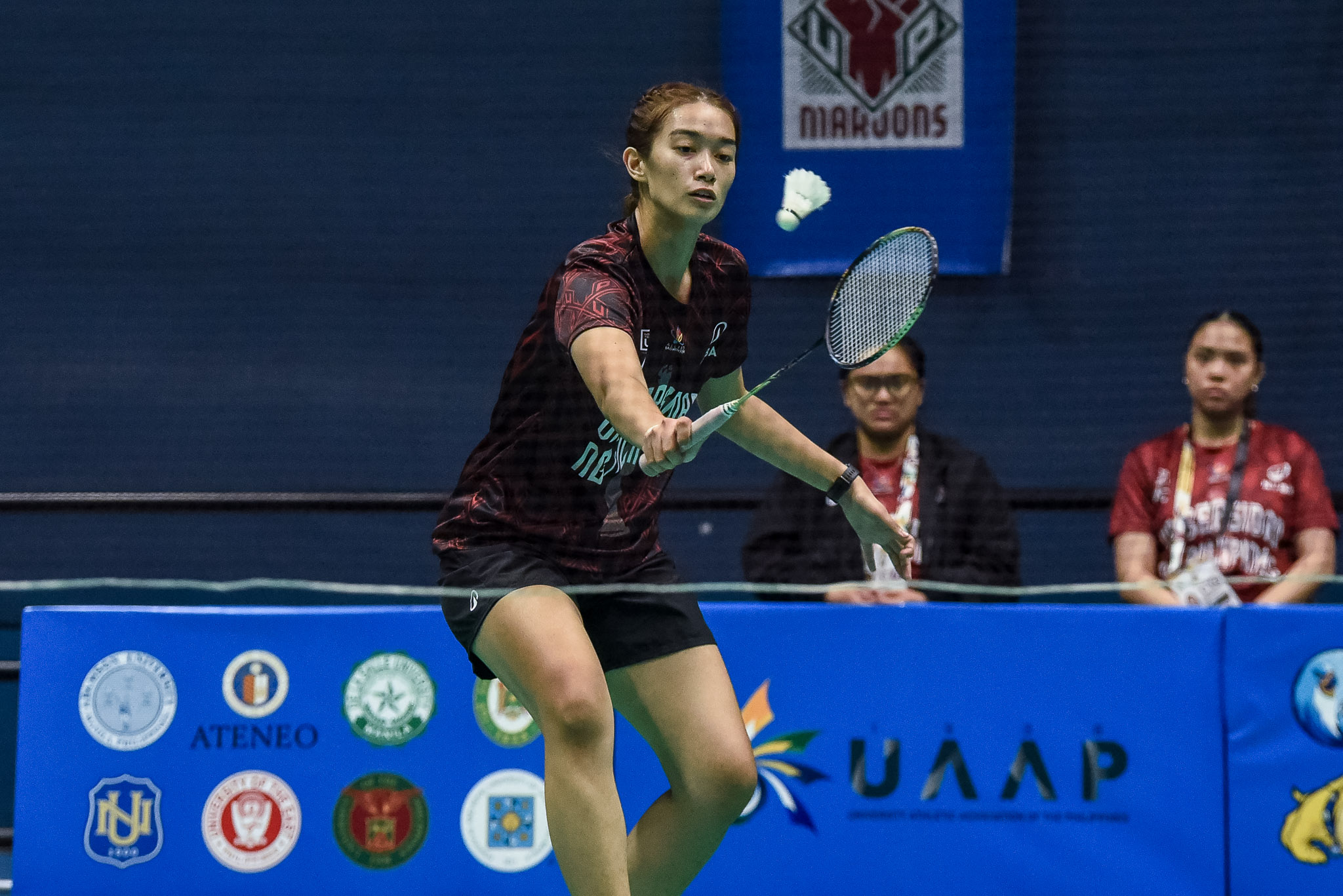 UAAP-Season-88-Badminton-ADU-vs-UP-Susmita-Angelique-E-Ramos-9447 Ghiselle Bautista delivers clutch win to keep La Salle’s UAAP Women's Badminton Final Four hopes alive ADMU AdU Badminton DLSU News NU UAAP UP UST - philippine sports news