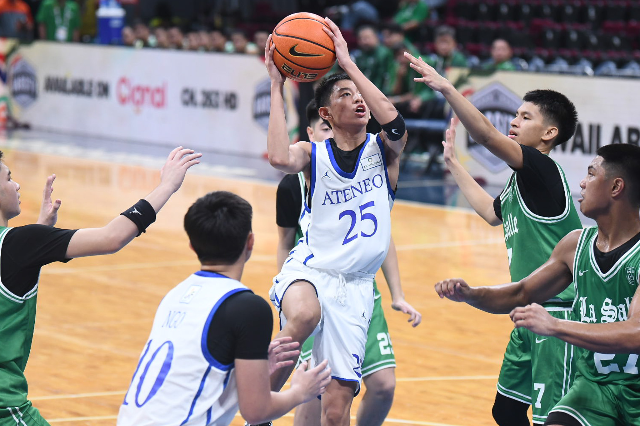 UAAP-Season-88-U16-Basketball-Ateneo-vs-DLSZ-Sky-Jazul-2 Enriquez, Cariño combine for 54 as FEU-Diliman hands Adamson first loss in UAAP Juniors Basketball ADMU AdU Basketball DLSU FEU News UAAP - philippine sports news