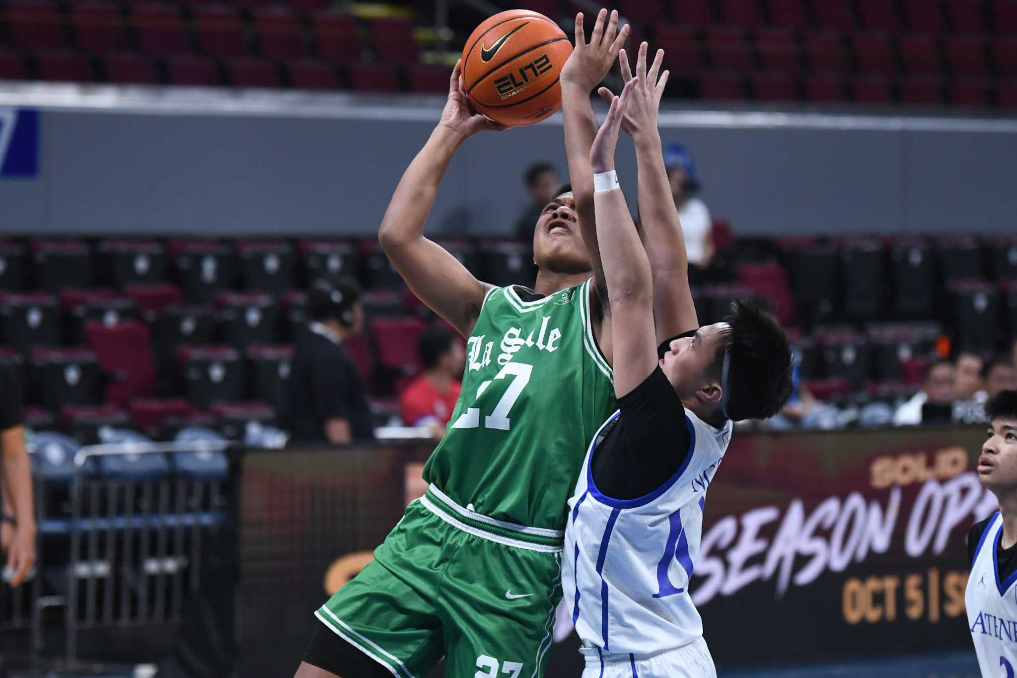 UAAP-Season-88-U16-Basketball-Ateneo-vs-DLSZ-Wayne-Rivera Enriquez, Cariño combine for 54 as FEU-Diliman hands Adamson first loss in UAAP Juniors Basketball ADMU AdU Basketball DLSU FEU News UAAP - philippine sports news