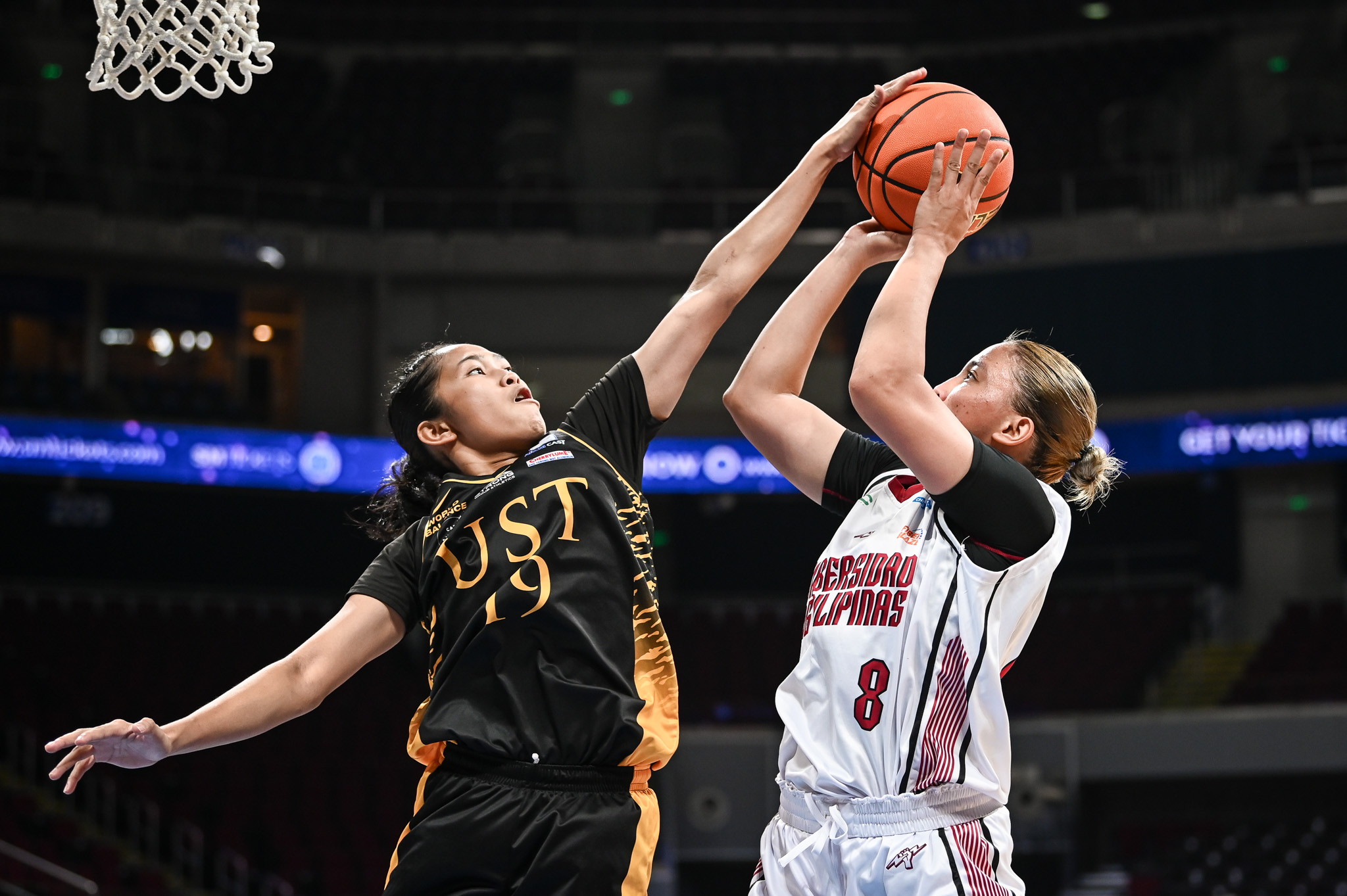UAAP88-WBB-Rachelle-Ambos-0723 UST completes perfect 7-0 first round in UAAP Women's Basketball Basketball News UAAP UP UST - philippine sports news