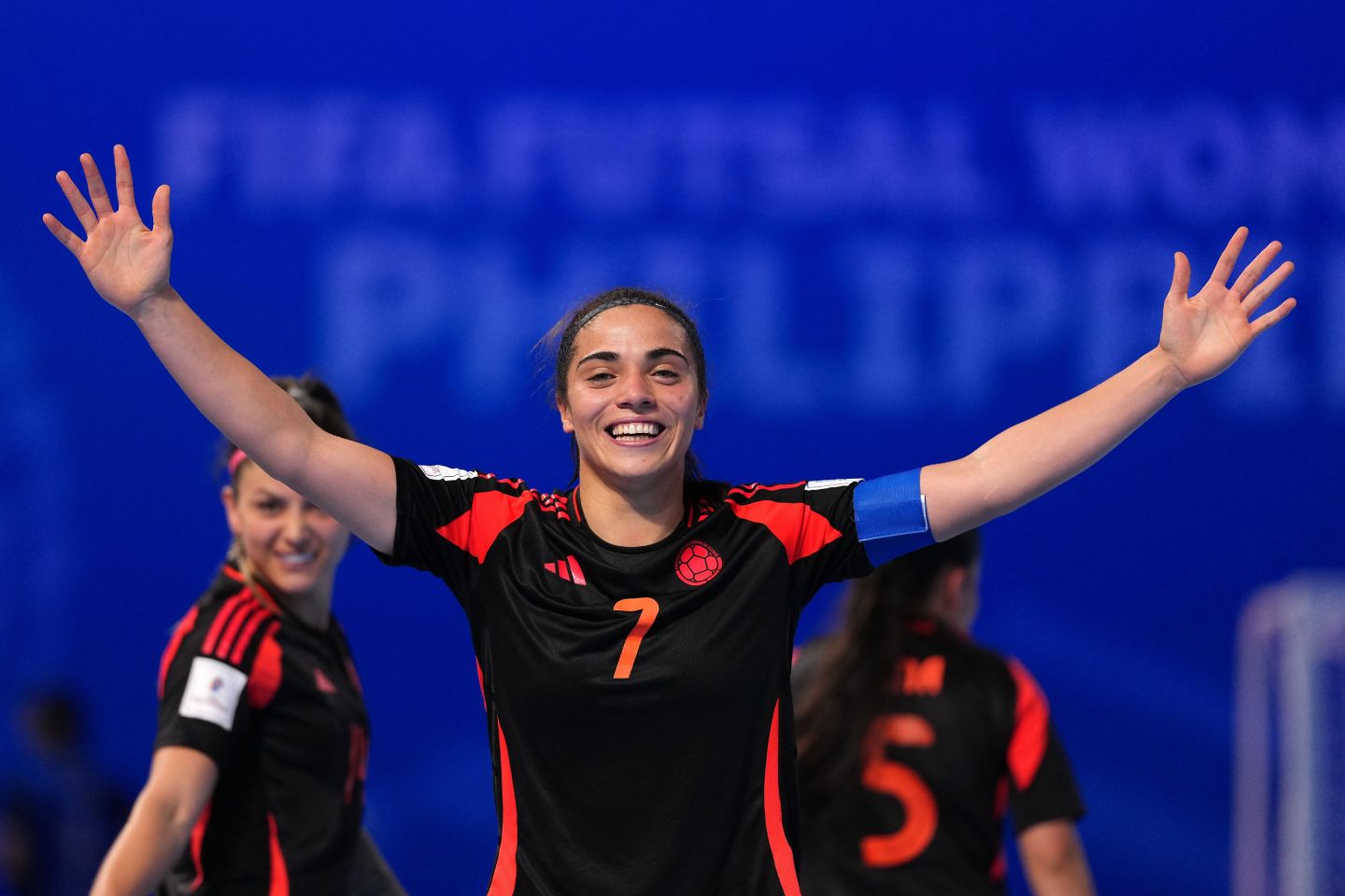 2025-FIFA-Futsal-Womens-World-Cup-Colombia-def-Thailand-Merlin-Salcedo Spain crushes Canada to seal perfect prelims, Colombia joins in Futsal Women's World Cup QF 2025 FIFA Futsal Women's World Cup Futsal News - philippine sports news