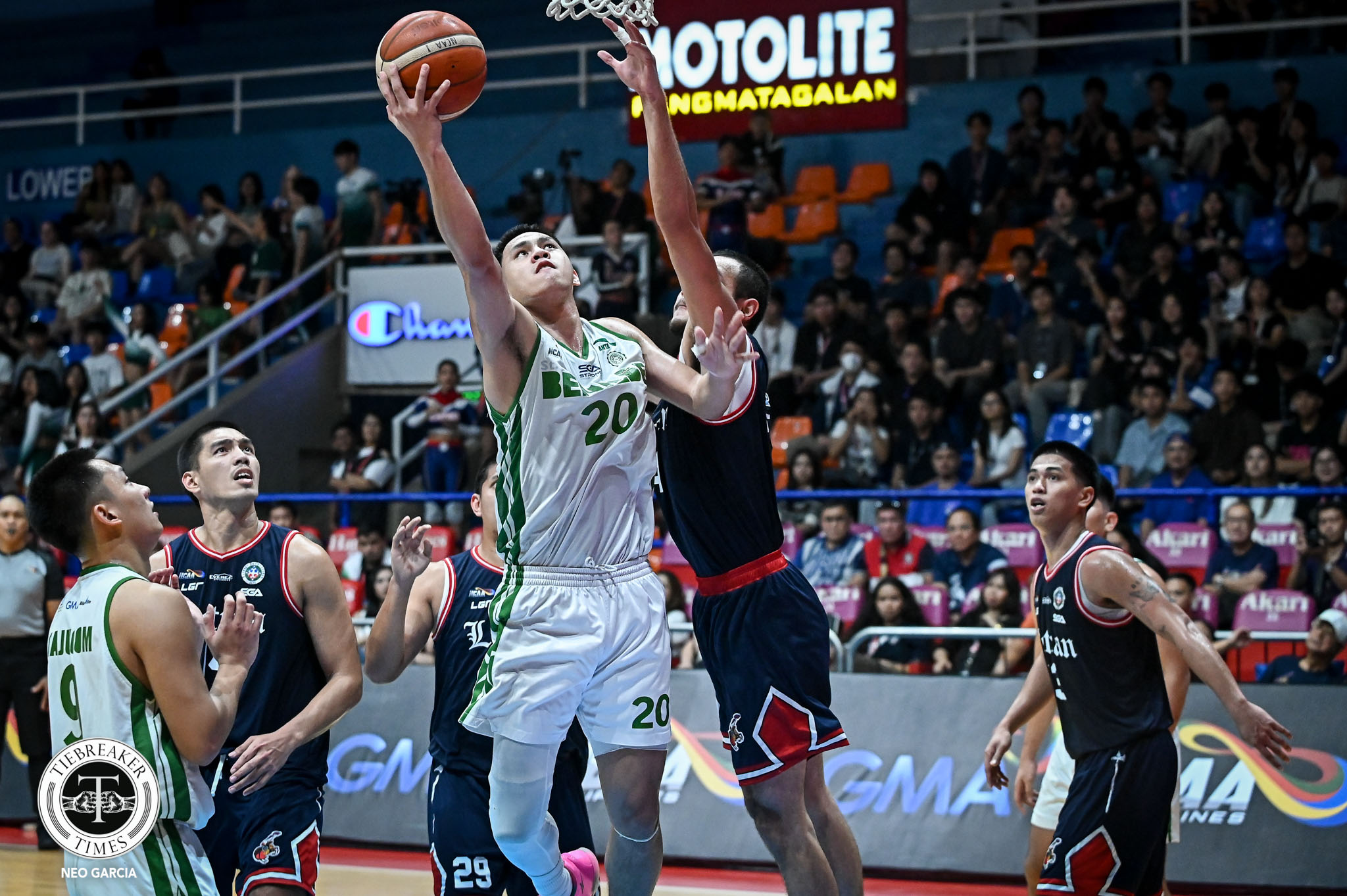NCAA-101-CSB-vs.-CSJL-Justine-Sanchez-9288 Ian Torres sparks Benilde’s crucial win vs Letran, secures solo second in NCAA 101 B Basketball CSB CSJL NCAA News - philippine sports news