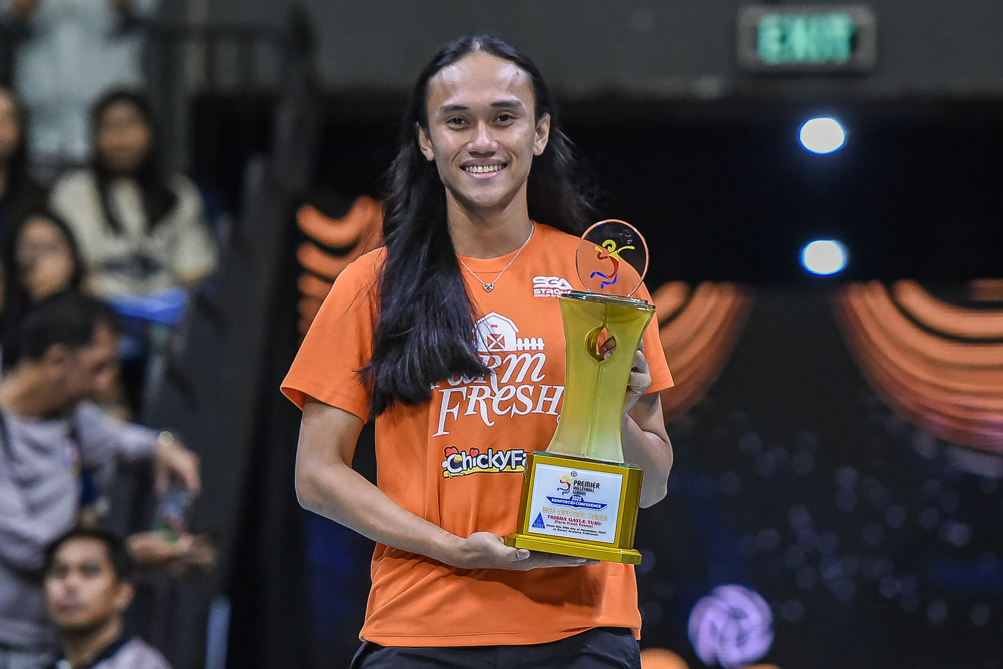 PVL-RC-25-Awarding-ceremony-Trisha-Tubu-Best-Opposite-6827 Brooke Van Sickle joins PVL elite with third MVP award News PVL Volleyball - philippine sports news