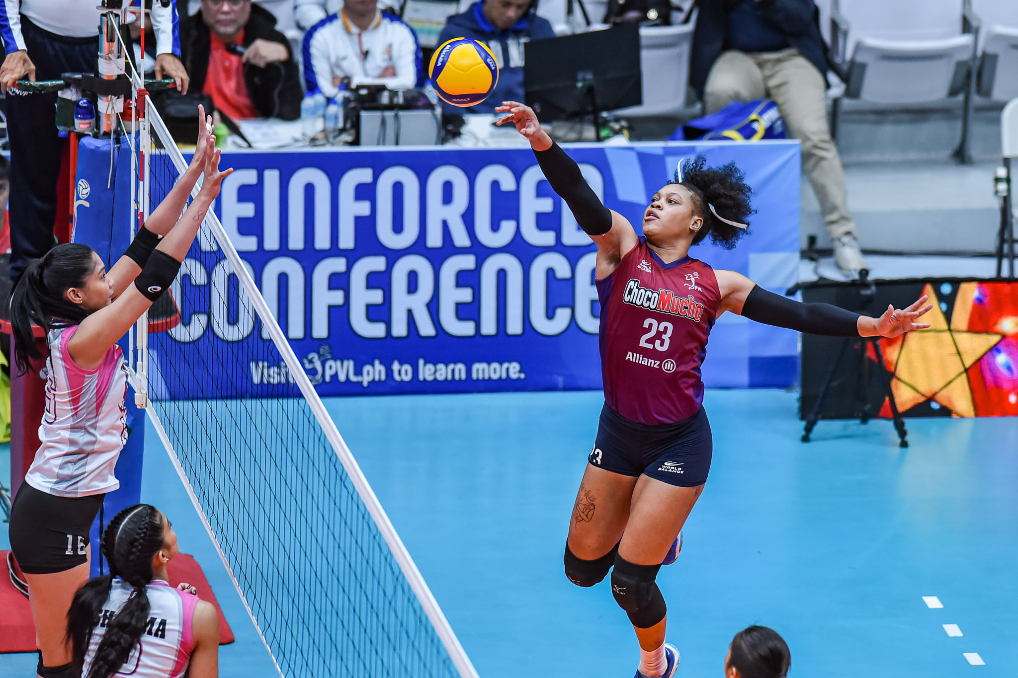 PVL-RC-25-Choco-Mucho-vs.-Akari-Marlee-Smith-4716 Despite setbacks, Anyse Smith calls Choco Mucho stint unforgettable News PVL Volleyball - philippine sports news