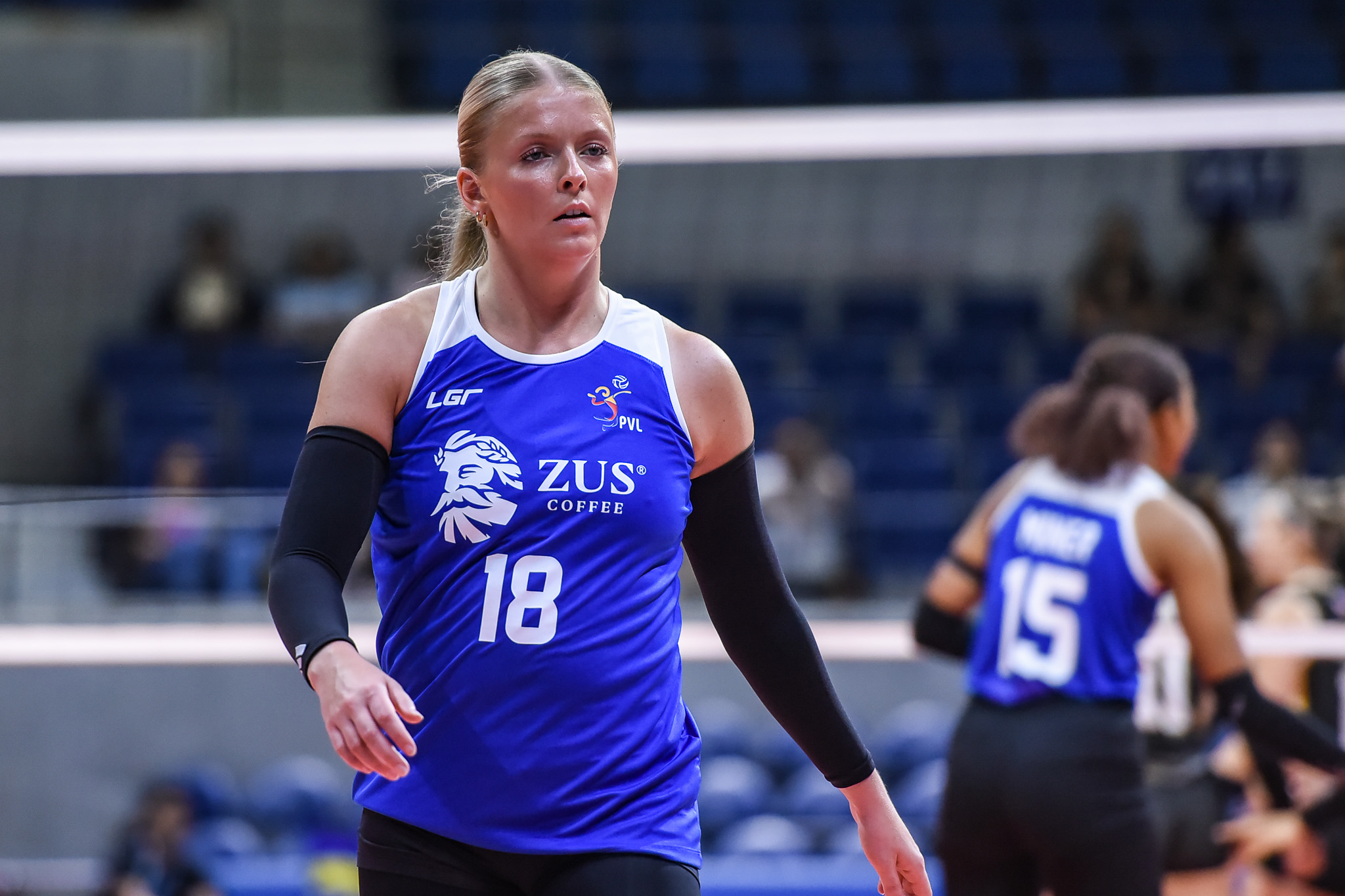 PVL-RC-25-Cignal-vs.-Zus-Anna-DeBeer-5375 Cignal shocks ZUS Coffee in straight sets, inches closer to PVL playoffs News PVL Volleyball - philippine sports news