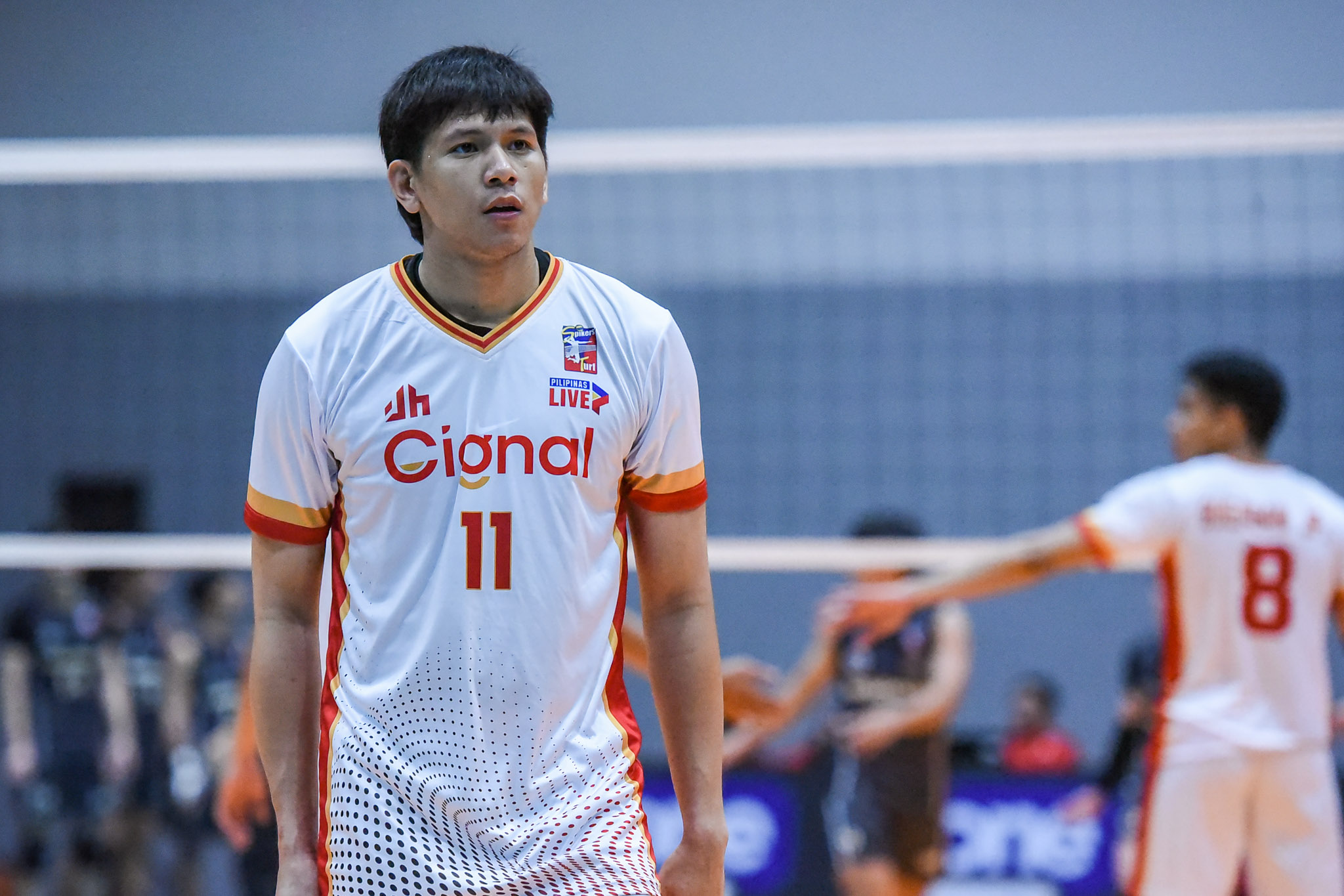 ST-INV-2025-UST-vs.-Cignal-Jau-Umandal-4389 UST-Gameville stuns Cignal, closes in on Spikers' Turf semis seat News Spikers' Turf UST Volleyball - philippine sports news