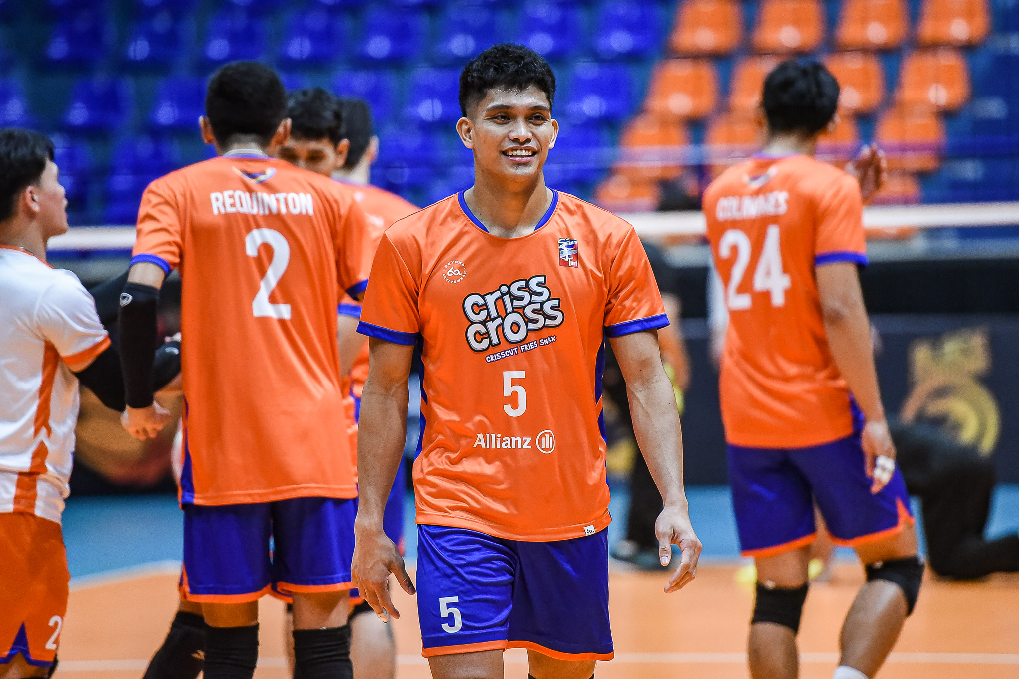 ST-INV-25-Criss-Cross-vs.-Kindai-Jude-Garcia-0557 Kindai ends Criss Cross’ eight-game winning streak in Spikers' Turf News Spikers' Turf Volleyball - philippine sports news