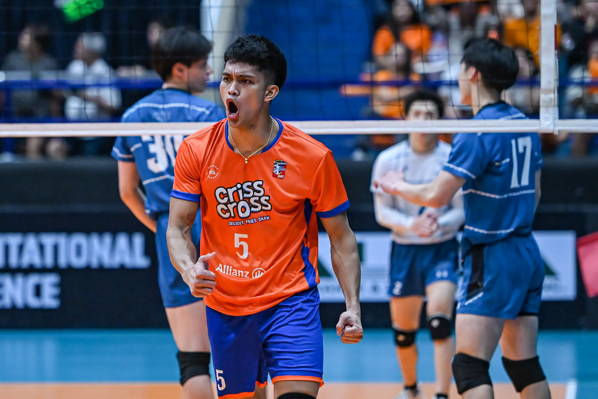 ST-INV-25-Criss-Cross-vs.-Kindai-Jude-Garcia-5455 Criss Cross claims first Spikers Turf crown in epic five-set thriller over Kindai U News Spikers' Turf Volleyball - philippine sports news