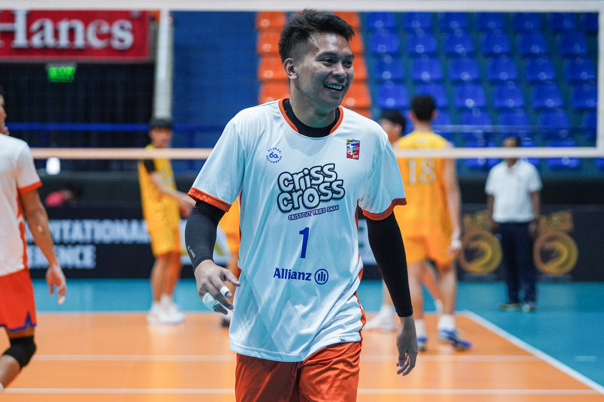 ST-INV-25-UST-vs-Criss-Cross_CC_ALMENDRAS-Angelo-03090 Jude Garcia powers Criss Cross to fourth straight Spikers' Turf Final with 31-point masterclass vs UST News UST Volleyball - philippine sports news