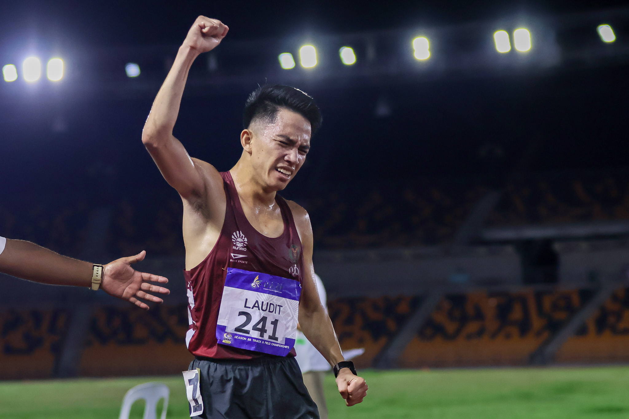 UAAP-88-Athletics-5000m-Men-Laudit-Roy-6010 NU surges to UAAP Men's Athletics lead with strong 5,000m showing ADMU AdU DLSU FEU News NU Track & Field UAAP UE UP UST - philippine sports news