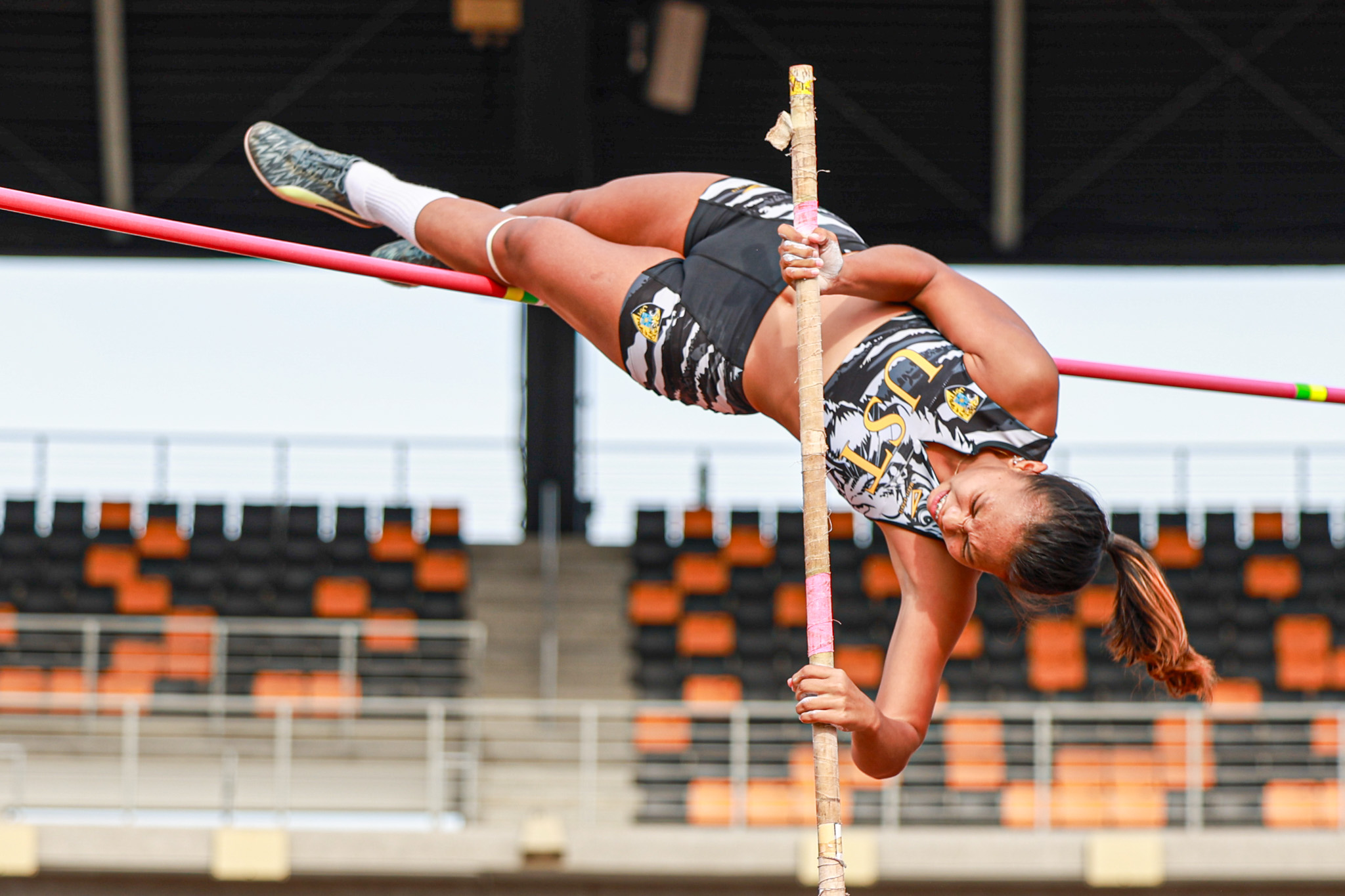UAAP-88-Athletics-Pole-Vault-Womens-Ruzol-Ma.-Khrizzie-6190 NU surges to UAAP Men's Athletics lead with strong 5,000m showing ADMU AdU DLSU FEU News NU Track & Field UAAP UE UP UST - philippine sports news