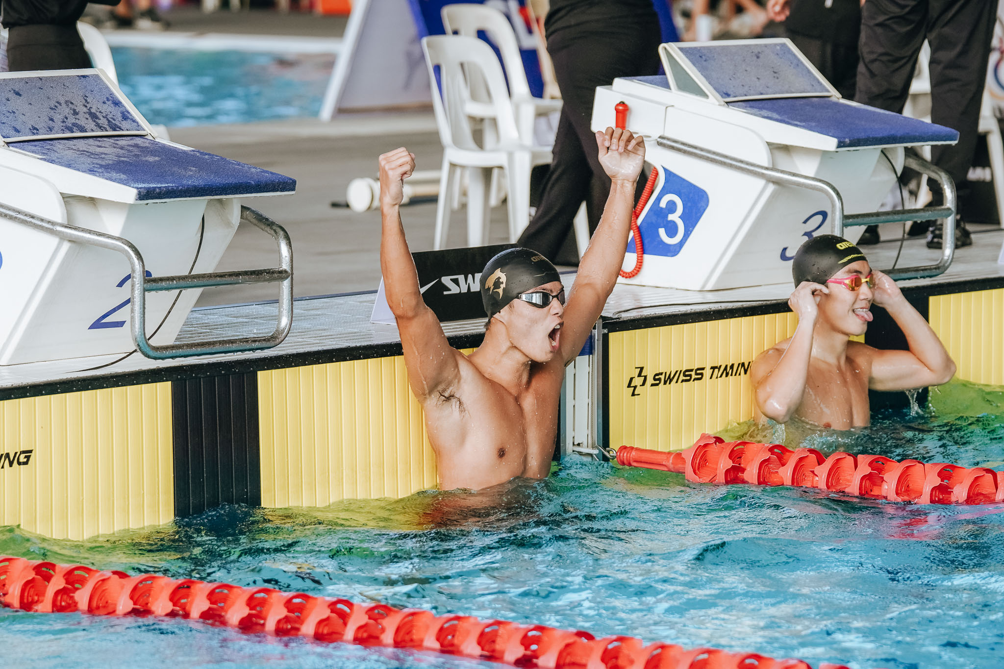 UAAP-88-Swimming-Capulong-08363 Santor, Evangelista claim triple gold each as UST closes in on UAAP HS Swimming double ADMU DLSU News Swimming UAAP UP UST - philippine sports news