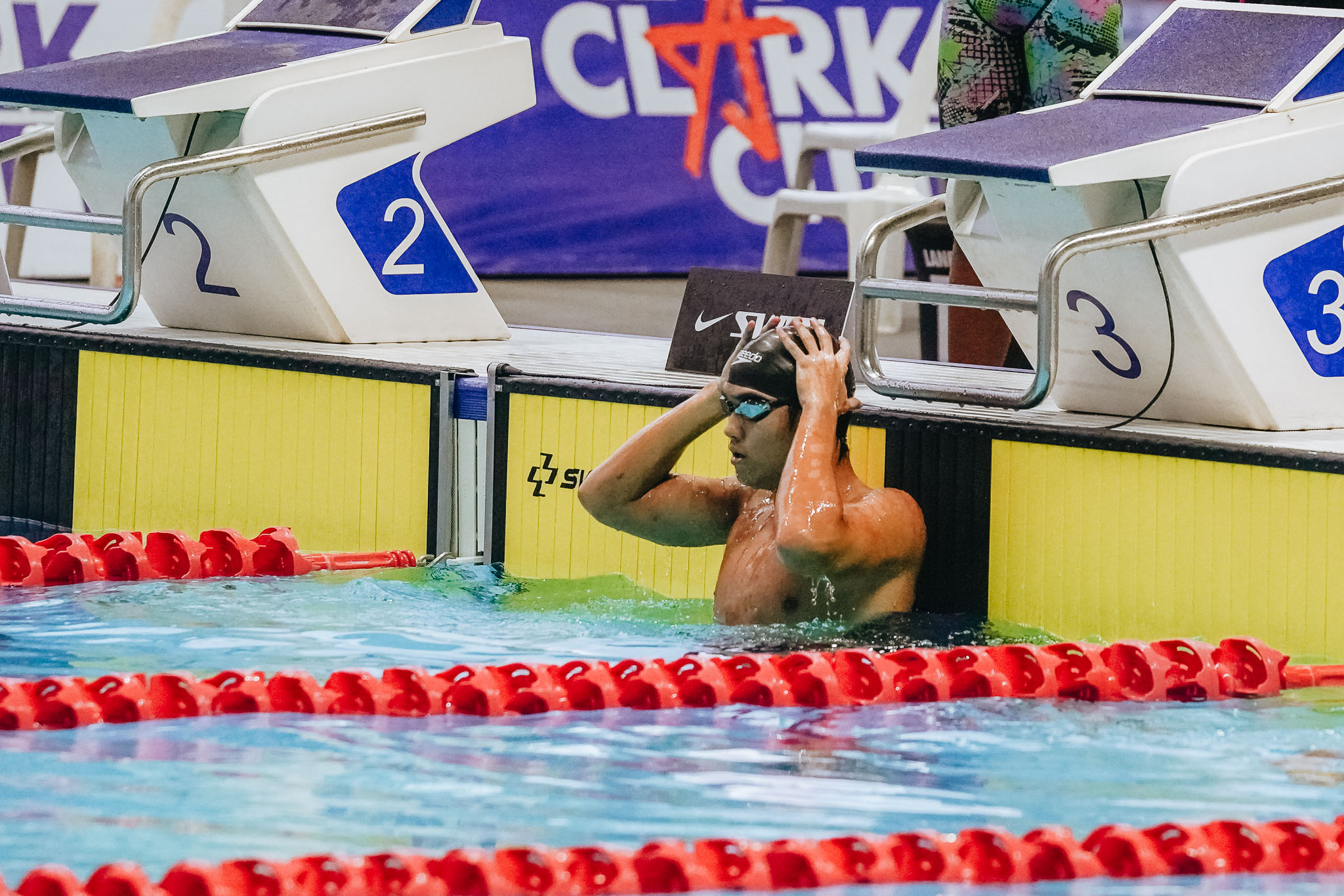 UAAP-88-Swimming-David-06540 Santor breaks Buico's 100m butterfly record as UST widens lead in UAAP HS Swimming ADMU DLSU News Swimming UAAP UP UST - philippine sports news