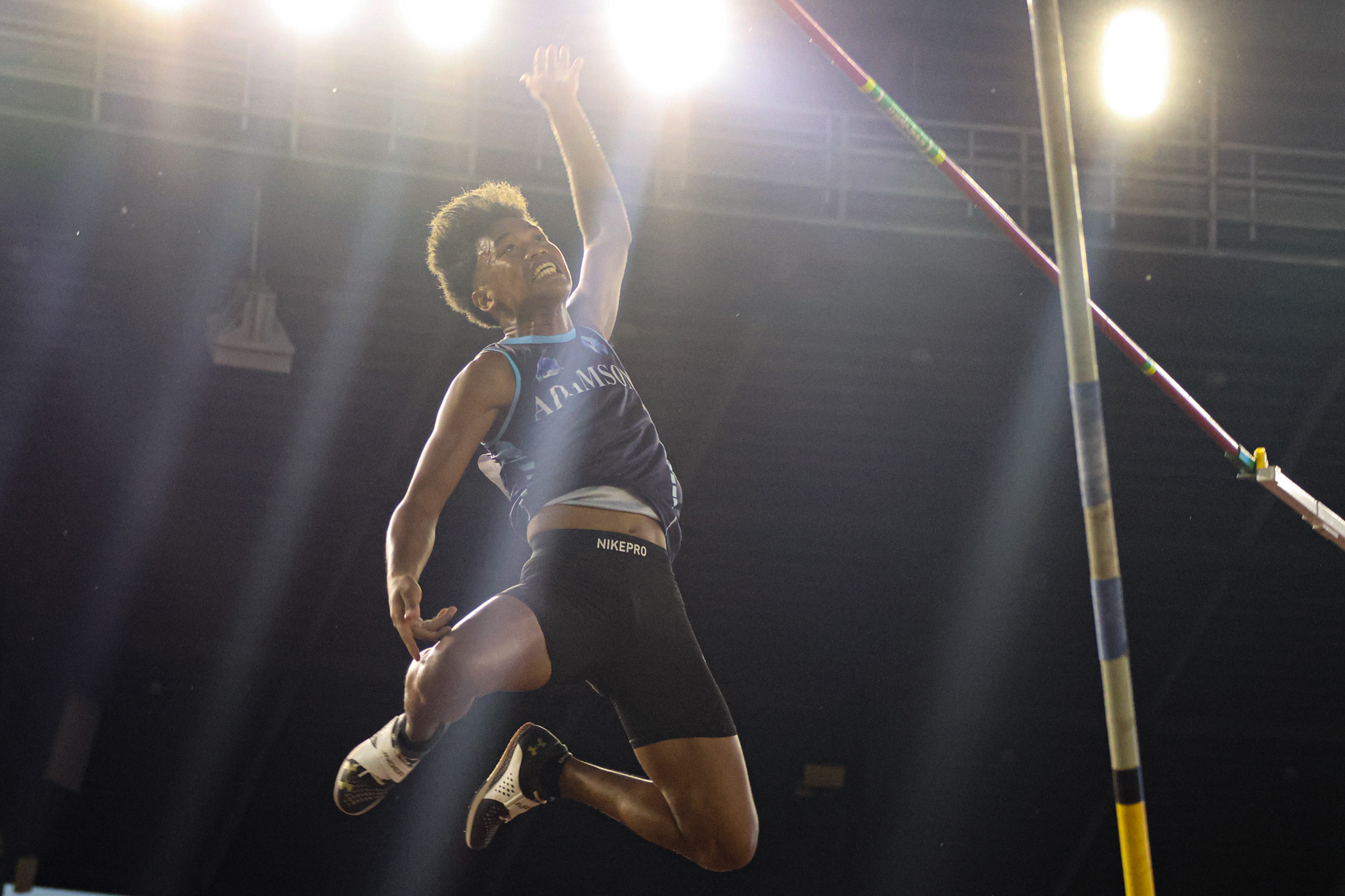 UAAP-A88-Athletics-Pole-Vault-Boys-Ebron-Kent-9678 Ceballos, Rosario lead UST’s record-breaking start at UAAP High School Athletics ADMU AdU DLSU News NU Track & Field UAAP UE UP UST - philippine sports news