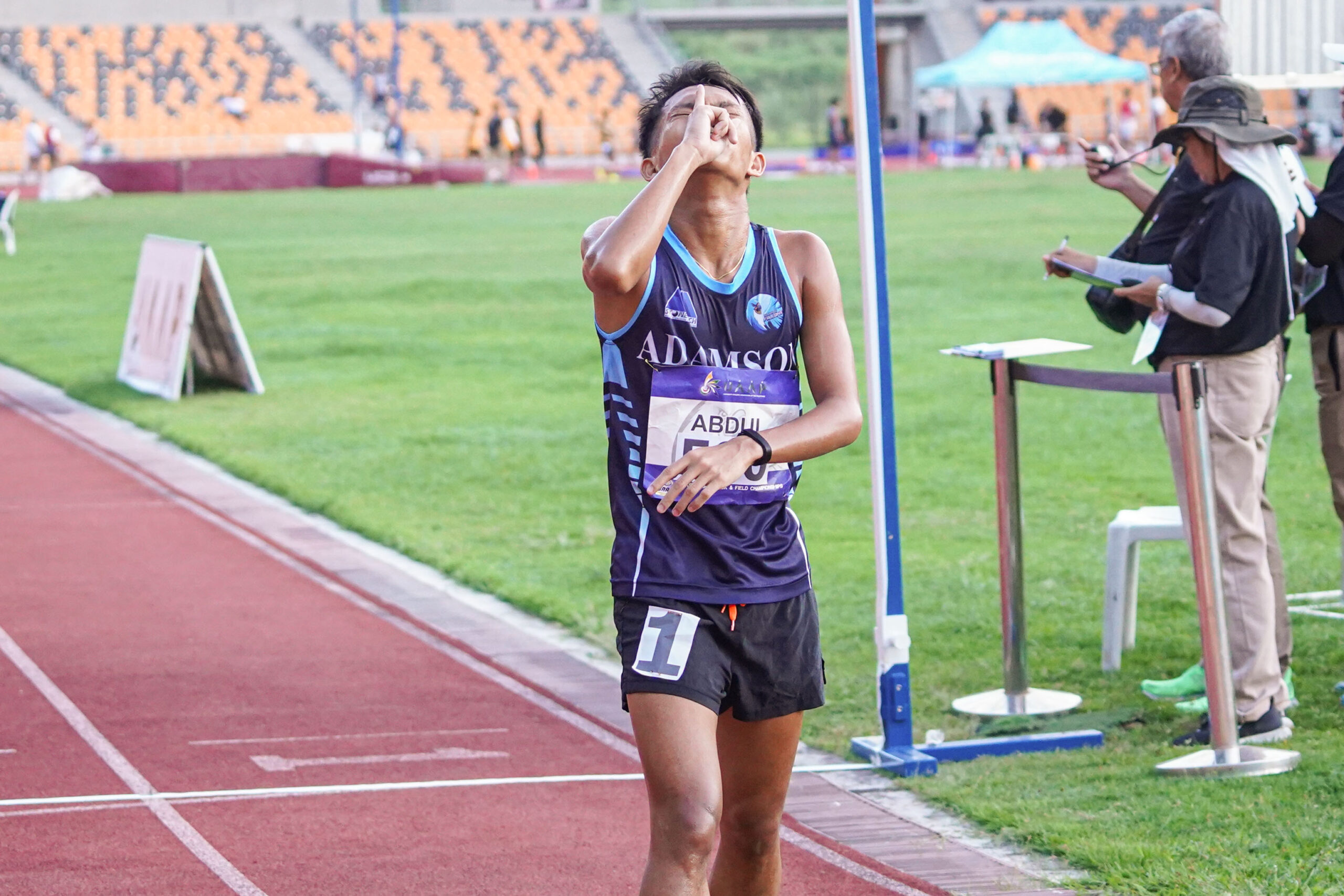 UAAP-Season-88-Athletics-5000m-Walk-Boys-ABDUL-Saud-07207-scaled Ceballos, Rosario lead UST’s record-breaking start at UAAP High School Athletics ADMU AdU DLSU News NU Track & Field UAAP UE UP UST - philippine sports news