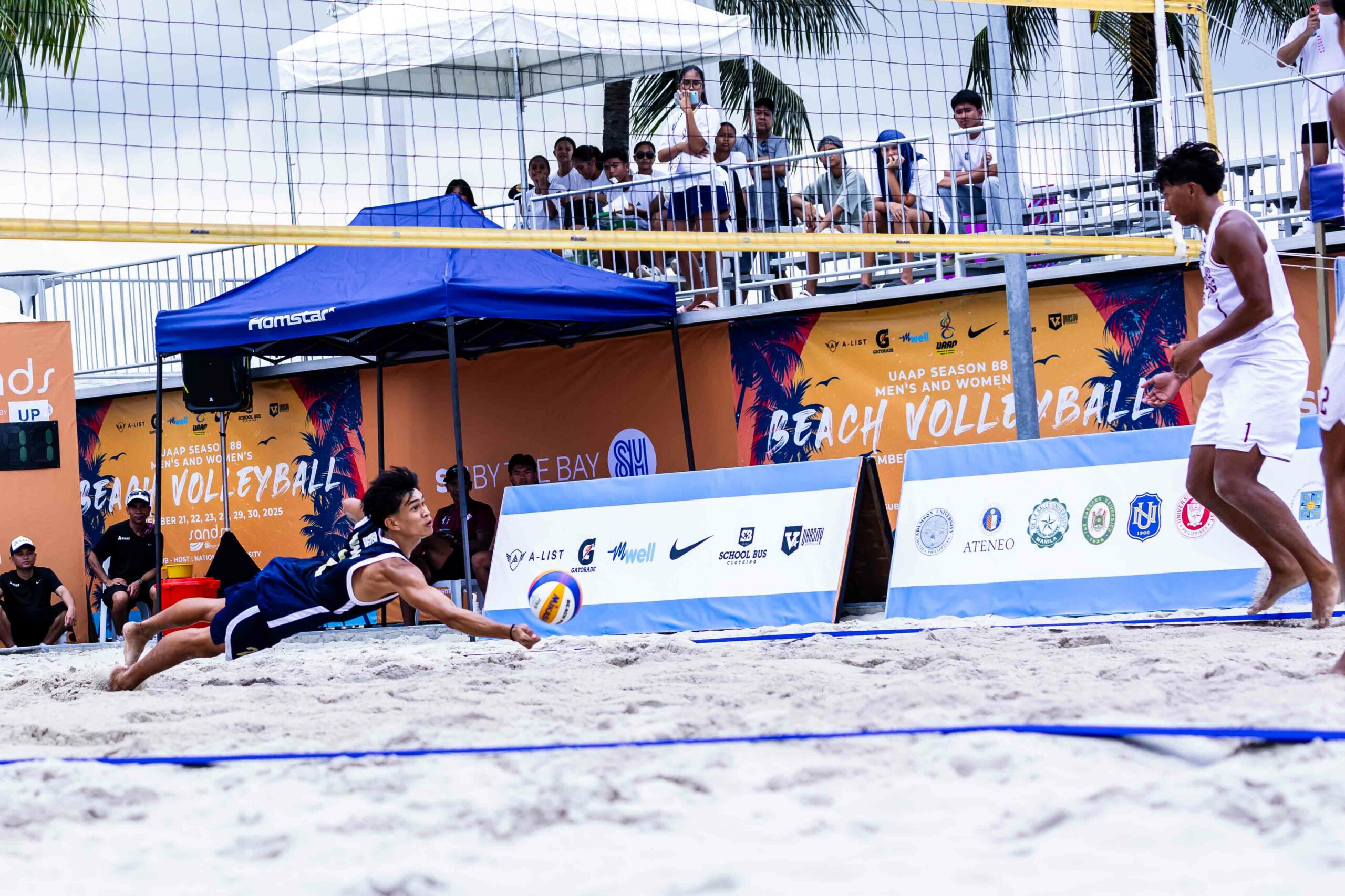 UAAP-Season-88-Beach-Volleyball-Gemarino-6351-scaled UST's Gupiteo-Gabito, NU's Iraya-Gemarino remain perfect in UAAP Men's Beach Volleyball ADMU AdU Beach Volleyball DLSU FEU News NU UAAP UE UP UST - philippine sports news