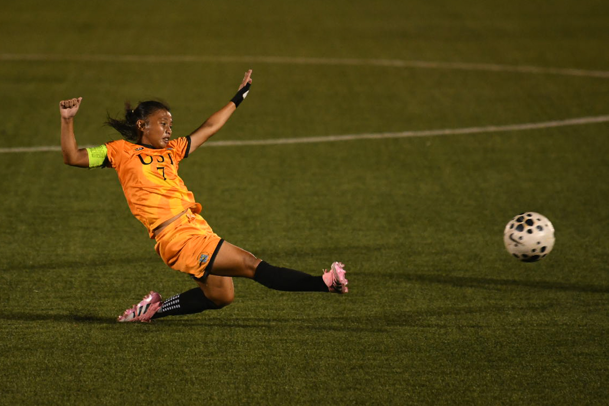 UAAP-Season-88-Women_s-Football-UP-vs-UST-Bianca-Sy UP holds UST to a draw, helps Ateneo secure top-three finish in UAAP Women's Football Football News UAAP UP UST - philippine sports news