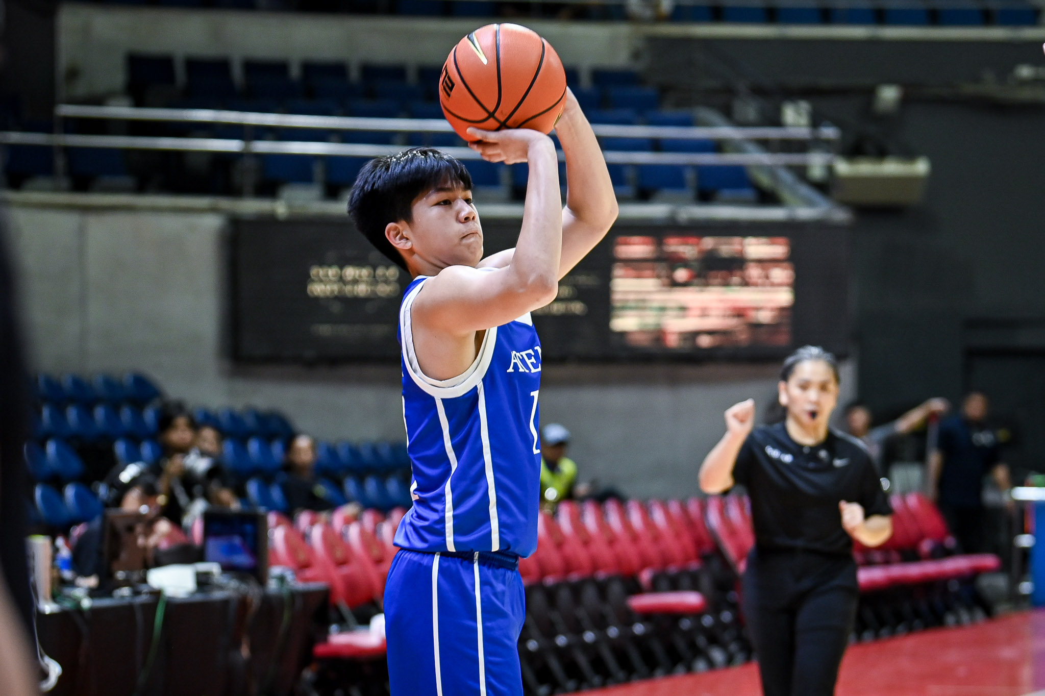 UAAP88-JHSBB-MIGO-YORO-9620 Diakite, NUNS whip UE, close in on outright UAAP Juniors Basketball Finals berth ADMU Basketball News NU UAAP UE UST - philippine sports news