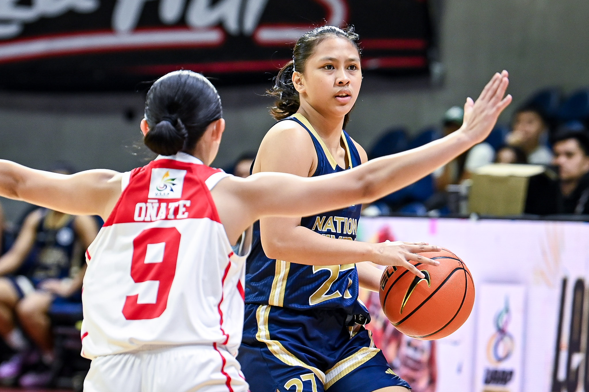 UAAP88-WBB-MARGA-VILLANUEVA-0581 NU crushes UE, secures twice-to-beat advantage in UAAP Women's Basketball Final Four Basketball News NU UAAP UE - philippine sports news
