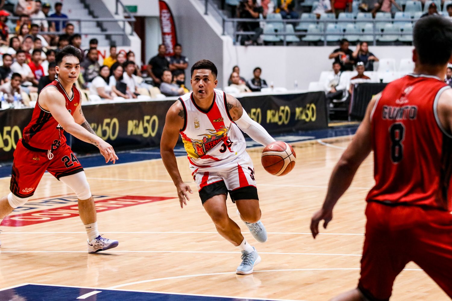 2025-26-PBA-Philippine-Cup-Blackwater-vs-San-Miguel-Jericho-Cruz San Miguel crushes Blackwater, extends run to seven for share of pole in PBA PH Cup Basketball News PBA - philippine sports news