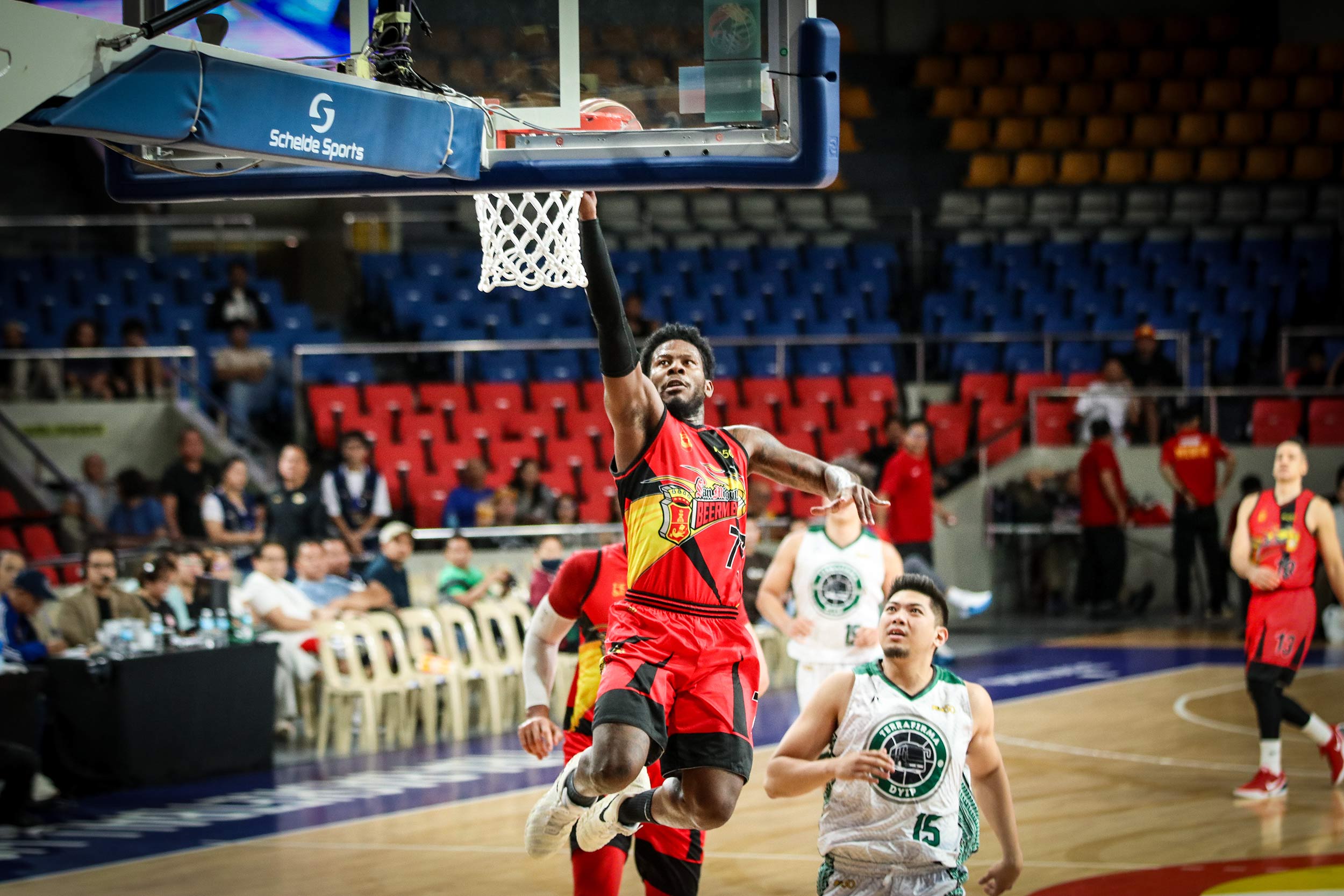 2025-26-PBA-Philippine-Cup-San-Miguel-vs-Terrafirma-CJ-Perez Fajardo tallies triple-double as San Miguel routs Terrafirma, clinches PBA top four Basketball News PBA - philippine sports news