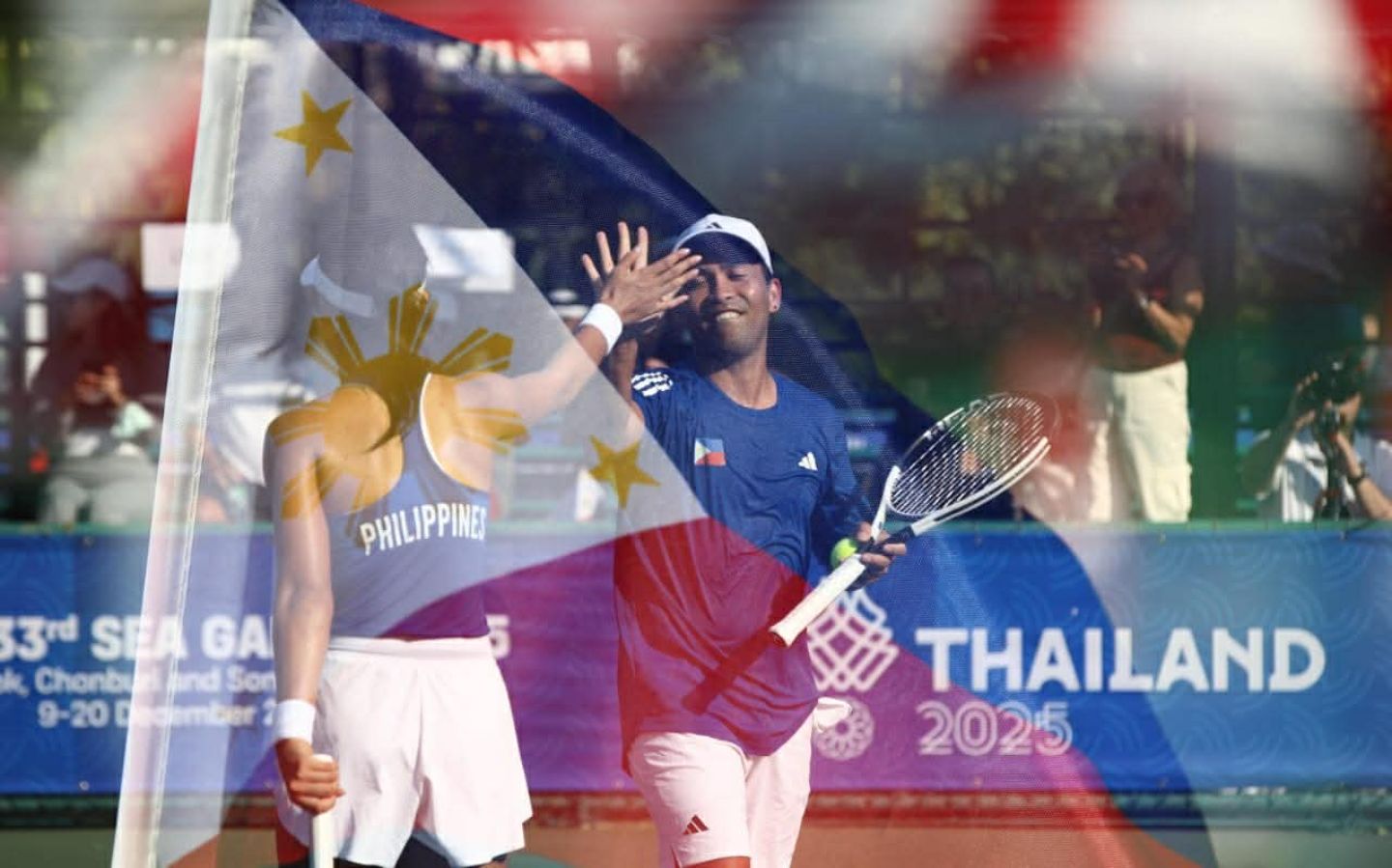 2025-SEA-Games-Alex-Eala-x-Nino-Alcantara Alex Eala assured of two bronzes after singles, mixed doubles wins in SEA Games 2025 SEA Games News Tennis - philippine sports news