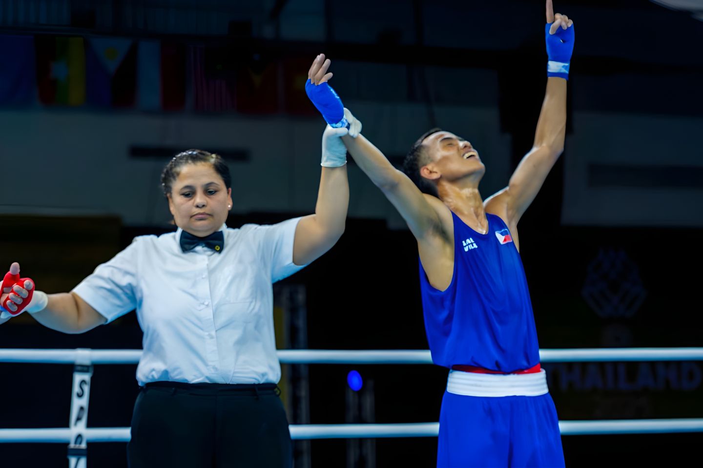 2025-SEA-Games-Flint-Jara-def-Ang-Jin-Yang Baricuatro, Jara secure spots in SEA Games boxing finals 2025 SEA Games Boxing News - philippine sports news
