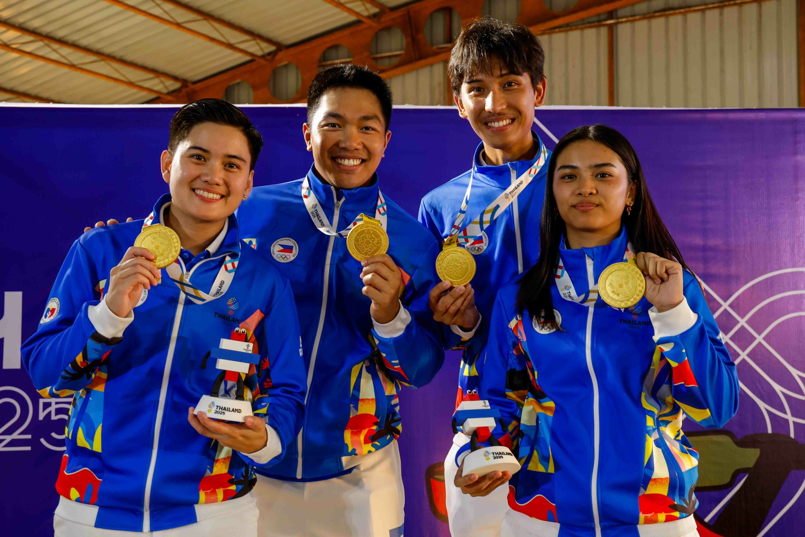 2025-SEA-Games-Practical-Shooting-Genesis-Pible-Edcel-John-Gino-Rolly-Nathaniel-Teczon-and-Erin-Mattea-Micor_-Gold-Medalists-2-scaled Genesis Pible fulfills father's dream of winning SEA Games gold 2025 SEA Games News Shooting - philippine sports news