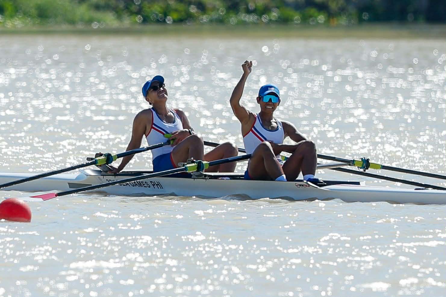 2025-SEA-Games-Rowing-Joanie-Delgaco-Kristine-Paraon Delgaco, Paraon row Philippines to women’s double sculls gold at SEA Games 2025 SEA Games News Rowing - philippine sports news